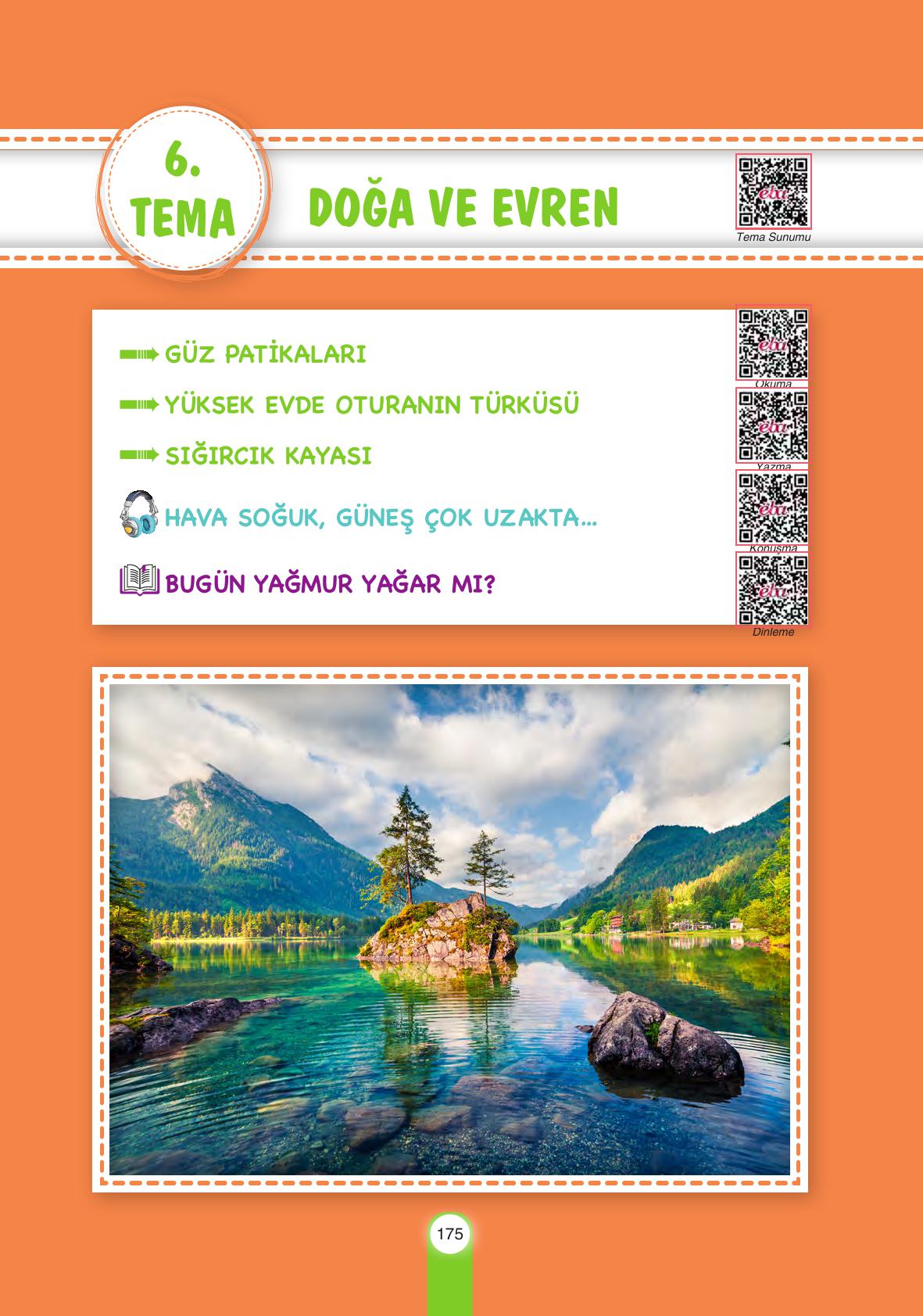 6. Sınıf Yıldırım Yayınları Türkçe Ders Kitabı Sayfa 175 Cevapları 6. Sınıf Yıldırım Yayınları Türkçe Ders Kitabı Sayfa 175 Cevapları