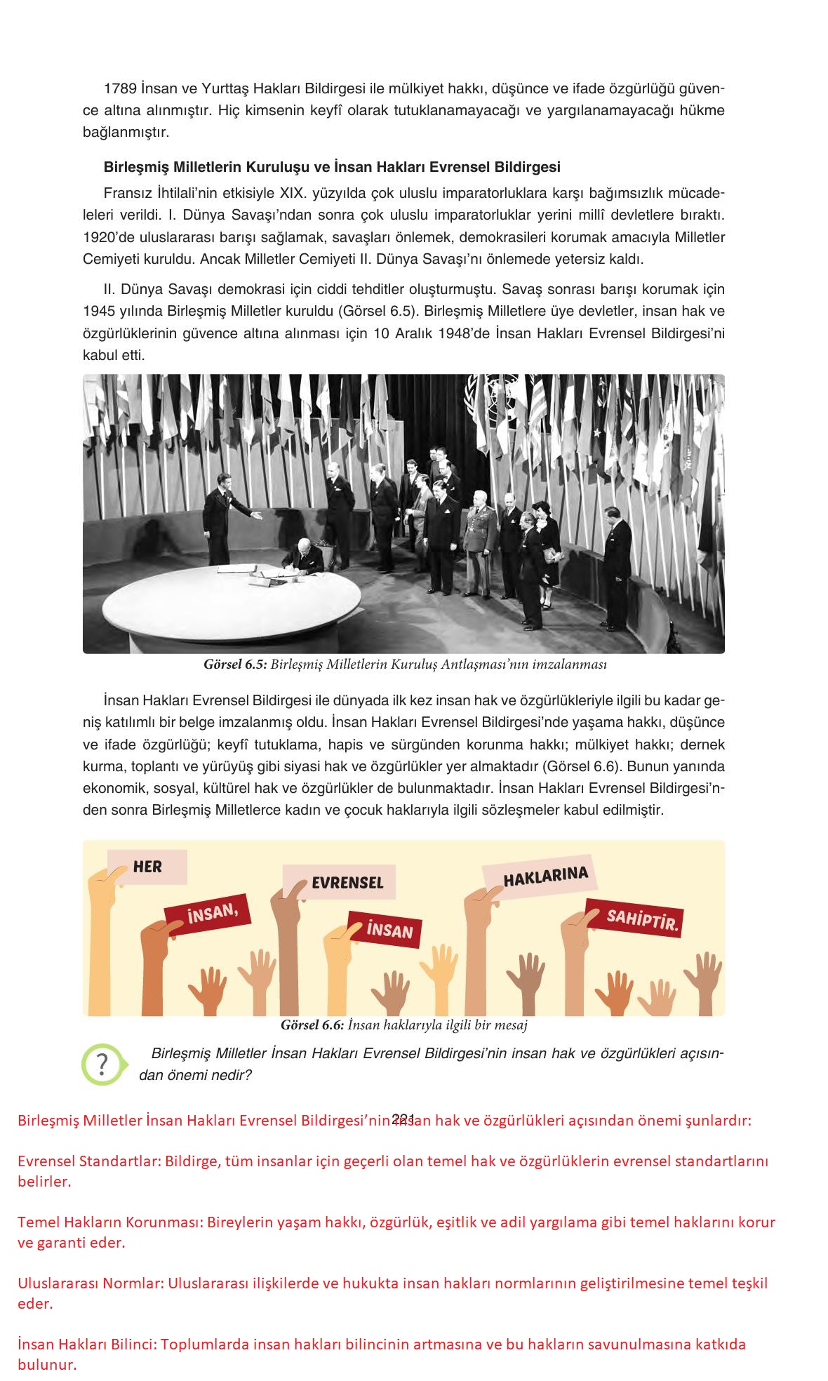 7. Sınıf Yıldırım Yayınları Sosyal Bilgiler Ders Kitabı Sayfa 221 Cevapları 7. Sınıf Yıldırım Yayınları Sosyal Bilgiler Ders Kitabı Sayfa 221 Cevapları