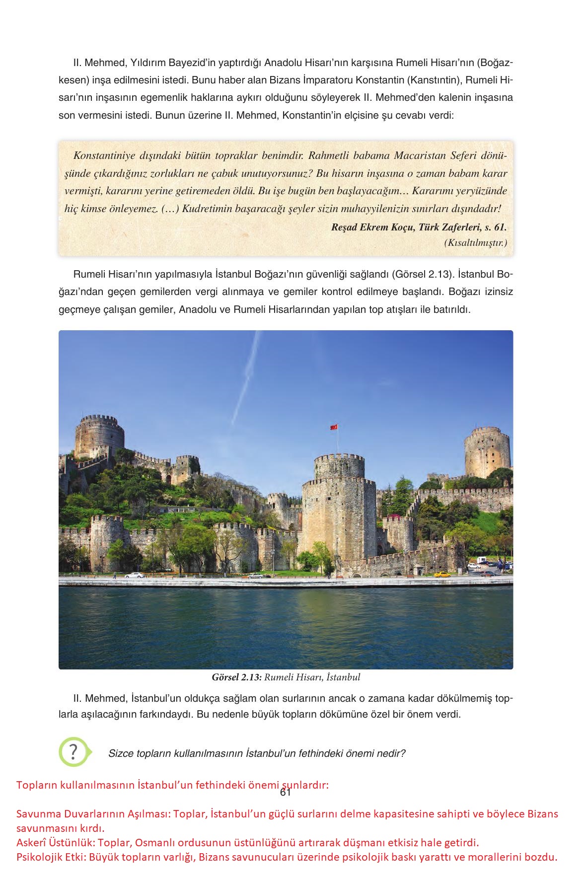 7. Sınıf Yıldırım Yayınları Sosyal Bilgiler Ders Kitabı Sayfa 61 Cevapları 7. Sınıf Yıldırım Yayınları Sosyal Bilgiler Ders Kitabı Sayfa 61 Cevapları