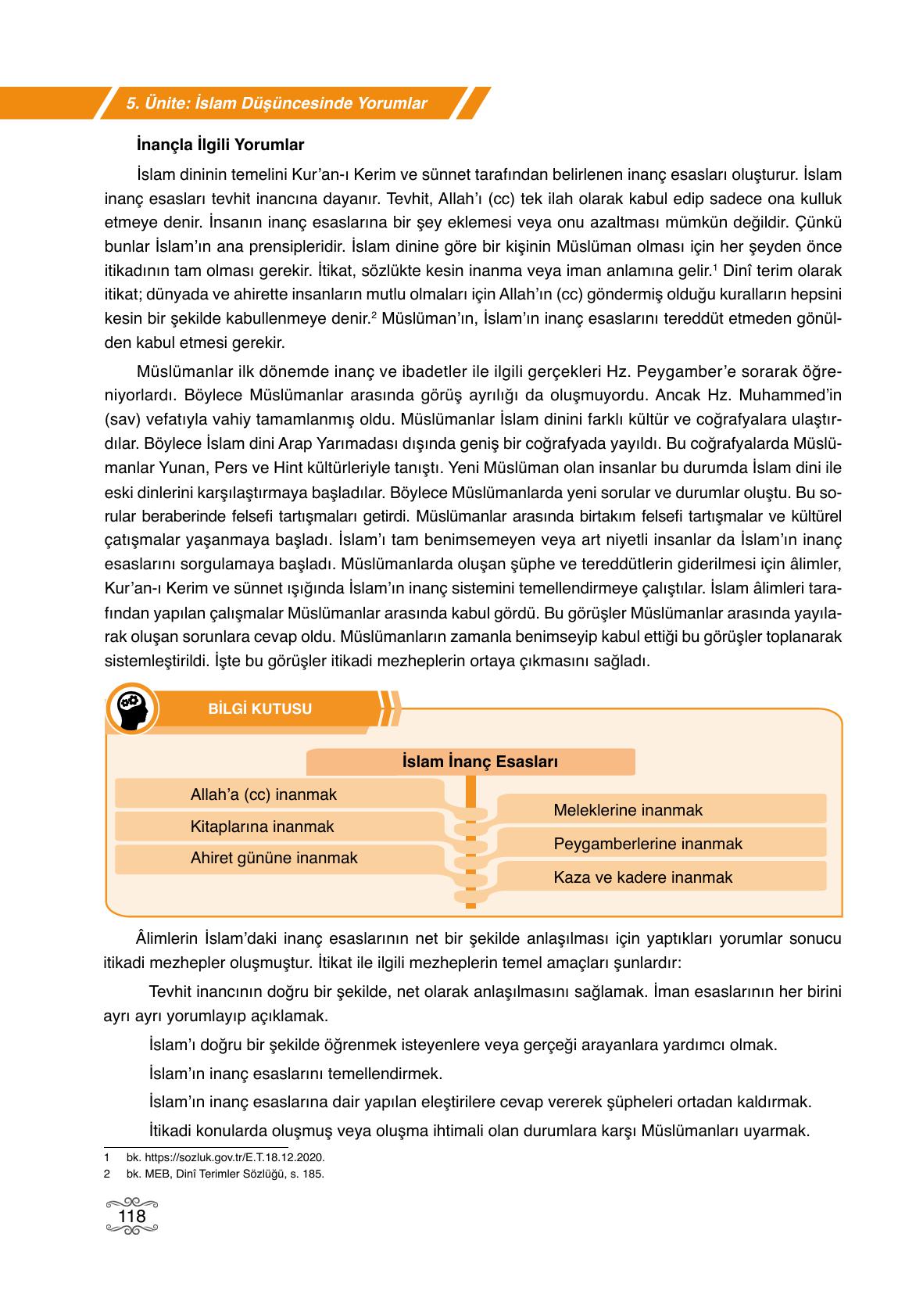 7. Sınıf Erkad Yayıncılık Din Kültürü Ve Ahlak Bilgisi Ders Kitabı Sayfa 118 Cevapları 7. Sınıf Erkad Yayıncılık Din Kültürü Ve Ahlak Bilgisi Ders Kitabı Sayfa 118 Cevapları