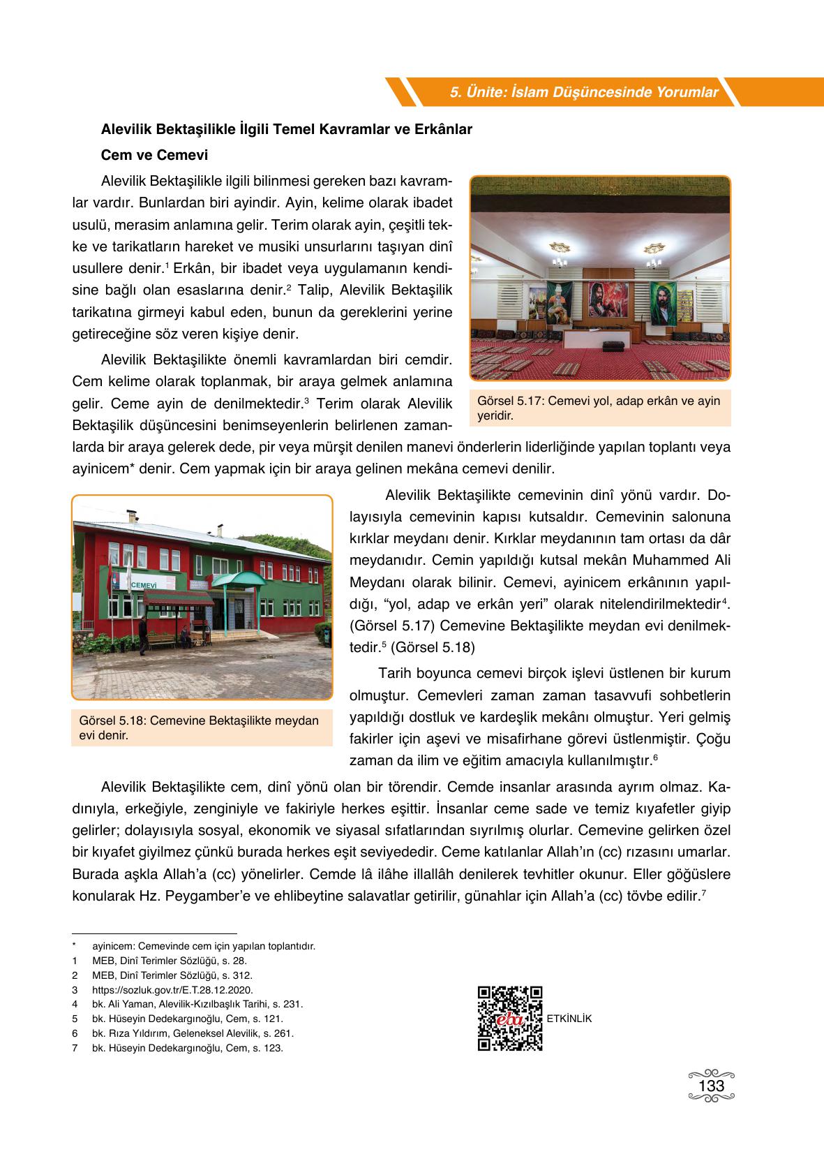 7. Sınıf Erkad Yayıncılık Din Kültürü Ve Ahlak Bilgisi Ders Kitabı Sayfa 133 Cevapları 7. Sınıf Erkad Yayıncılık Din Kültürü Ve Ahlak Bilgisi Ders Kitabı Sayfa 133 Cevapları