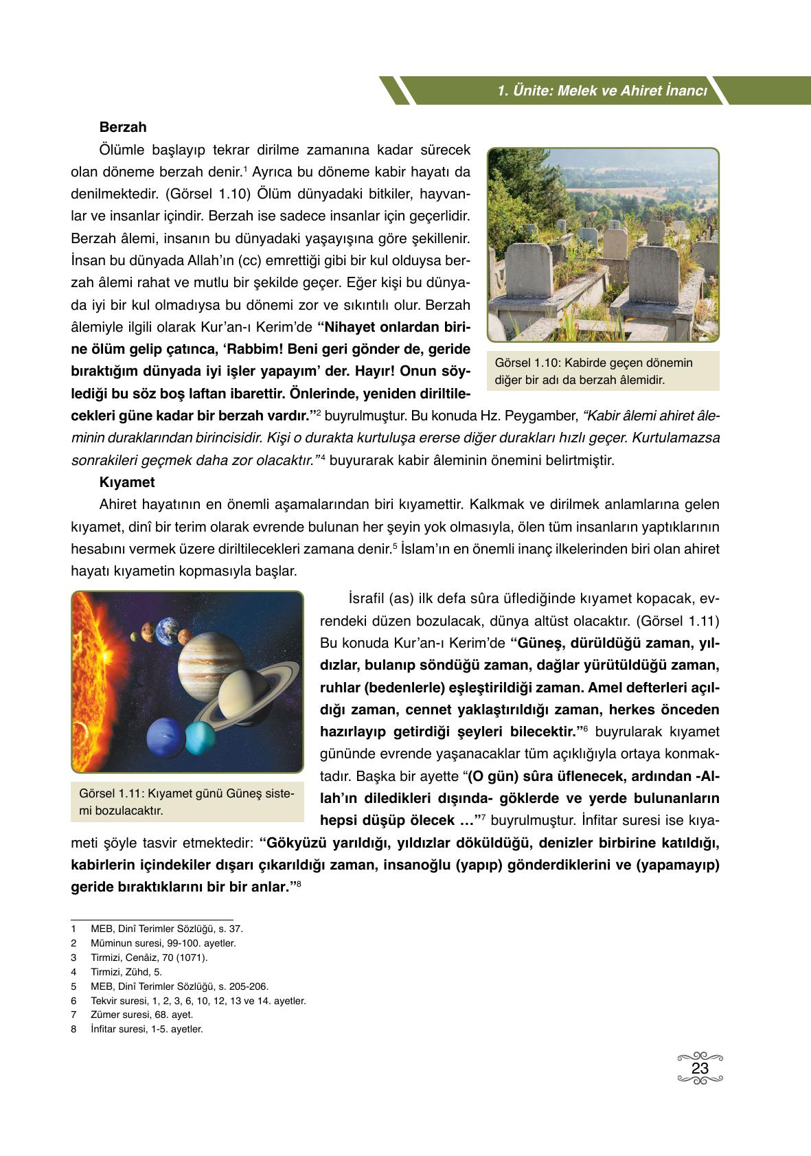 7. Sınıf Erkad Yayıncılık Din Kültürü Ve Ahlak Bilgisi Ders Kitabı Sayfa 23 Cevapları 7. Sınıf Erkad Yayıncılık Din Kültürü Ve Ahlak Bilgisi Ders Kitabı Sayfa 23 Cevapları