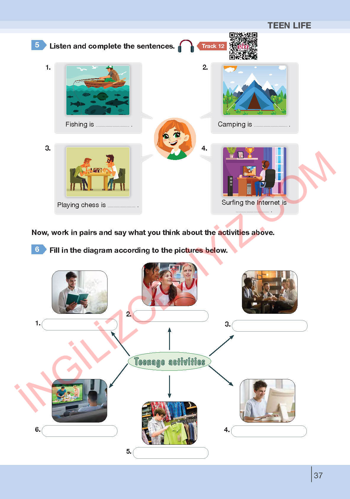 8. Sınıf Bilim Kültür Yayınları İngilizce Ders Kitabı Sayfa 37 Cevapları