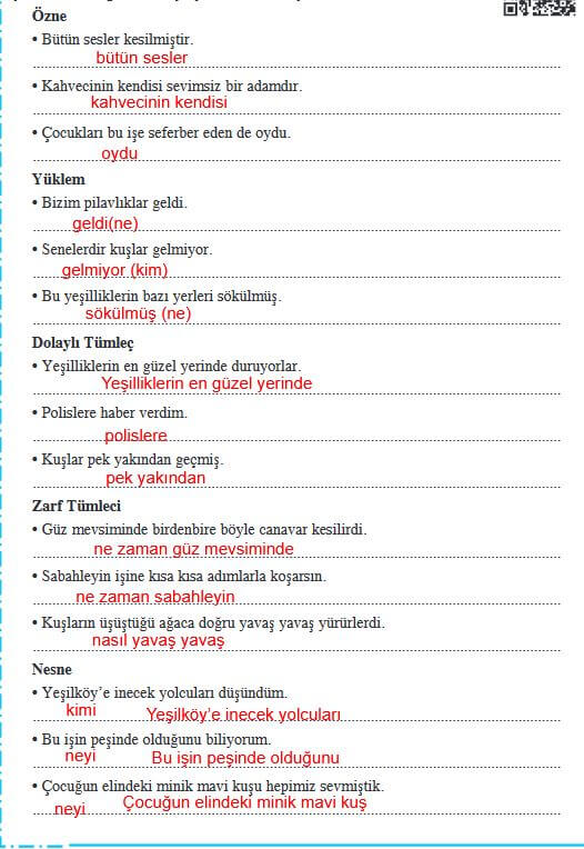 8. Sınıf Hecce Yayıncılık Türkçe Ders Kitabı Sayfa 77 Cevapları 8. Sınıf Hecce Yayıncılık Türkçe Ders Kitabı Sayfa 77 Cevapları