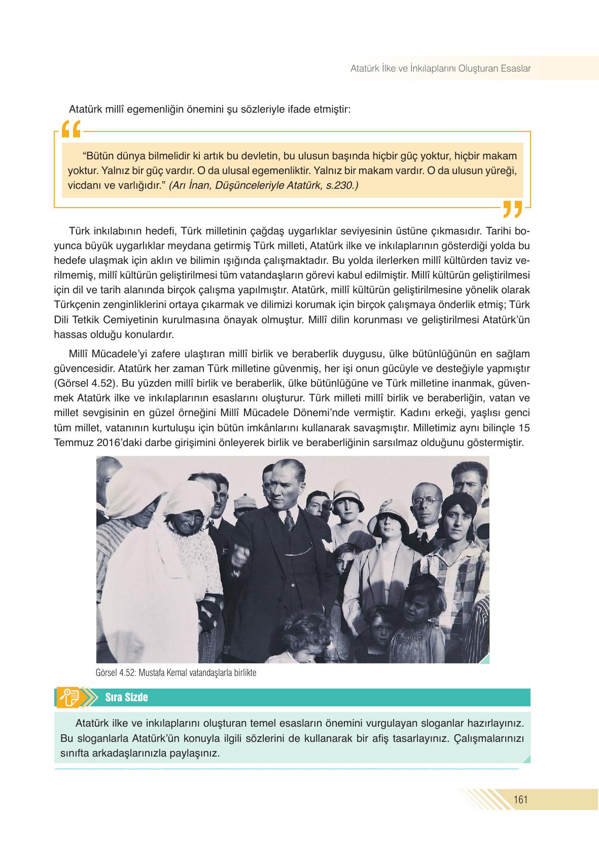 8. Sınıf Semih Ofset SEK Yayınları İnkılap Tarihi Ders Kitabı Sayfa 161 Cevapları 8. Sınıf Semih Ofset SEK Yayınları İnkılap Tarihi Ders Kitabı Sayfa 161 Cevapları