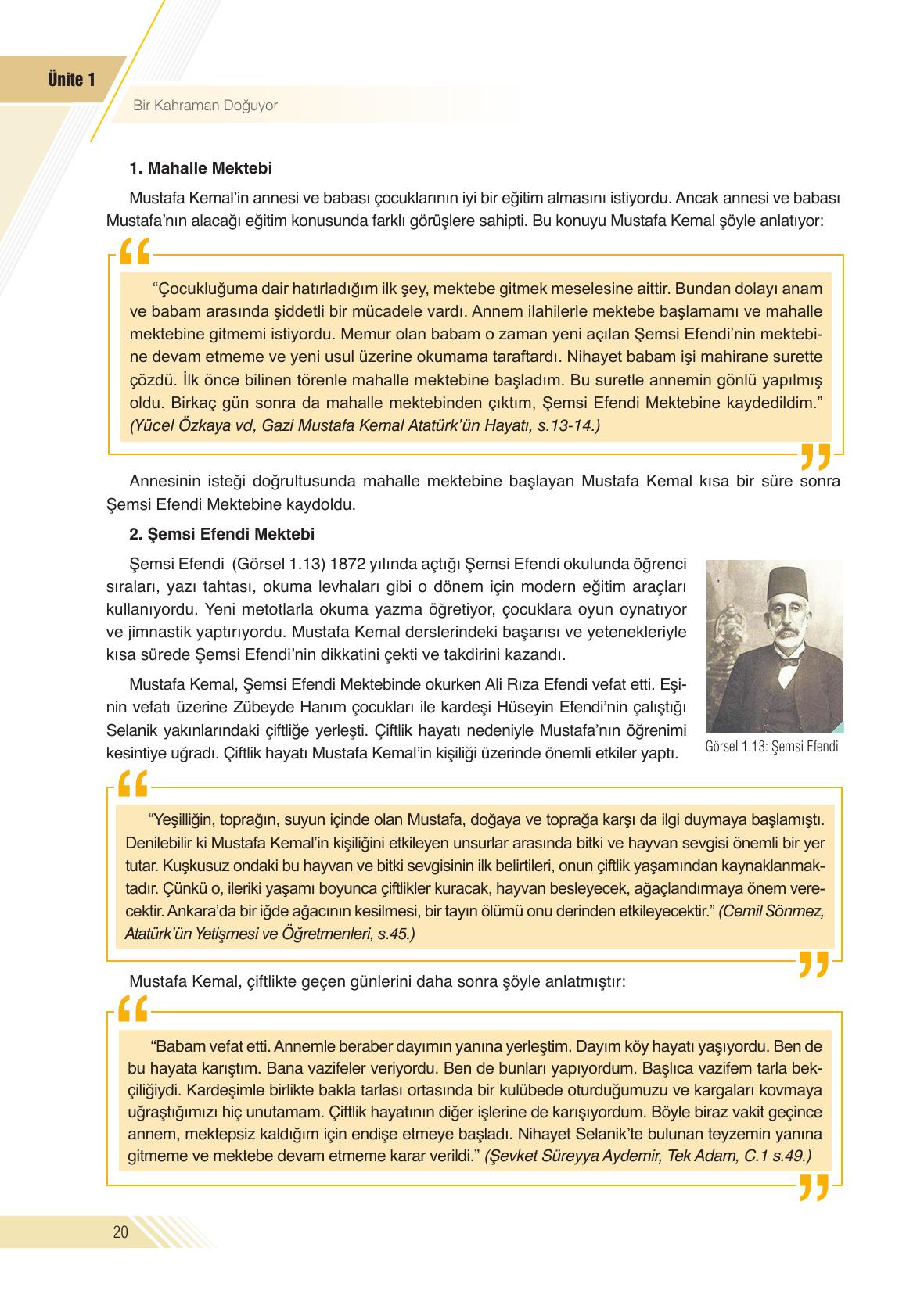 8. Sınıf Semih Ofset SEK Yayınları İnkılap Tarihi Ders Kitabı Sayfa 20 Cevapları 8. Sınıf Semih Ofset SEK Yayınları İnkılap Tarihi Ders Kitabı Sayfa 20 Cevapları