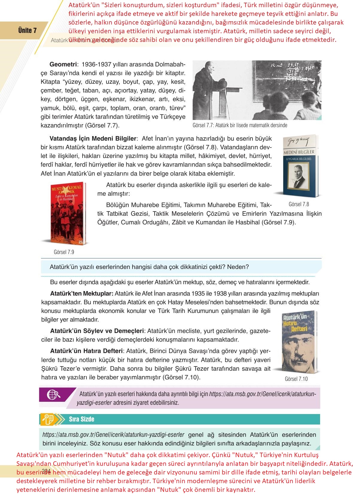 8. Sınıf Semih Ofset SEK Yayınları İnkılap Tarihi Ders Kitabı Sayfa 204 Cevapları 8. Sınıf Semih Ofset SEK Yayınları İnkılap Tarihi Ders Kitabı Sayfa 204 Cevapları