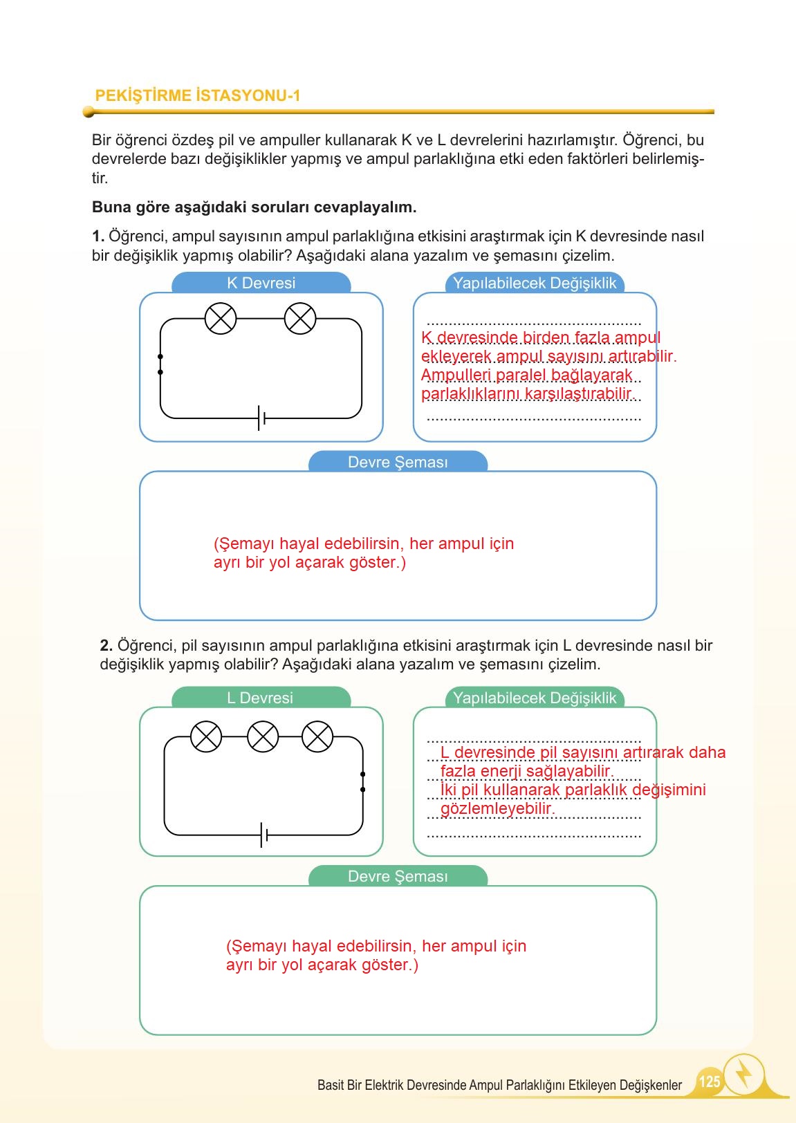 5. Sınıf Meb Yayınları 2. Kitap Fen Bilimleri Ders Kitabı Sayfa 125 Cevapları 5. Sınıf Meb Yayınları 2. Kitap Fen Bilimleri Ders Kitabı Sayfa 125 Cevapları