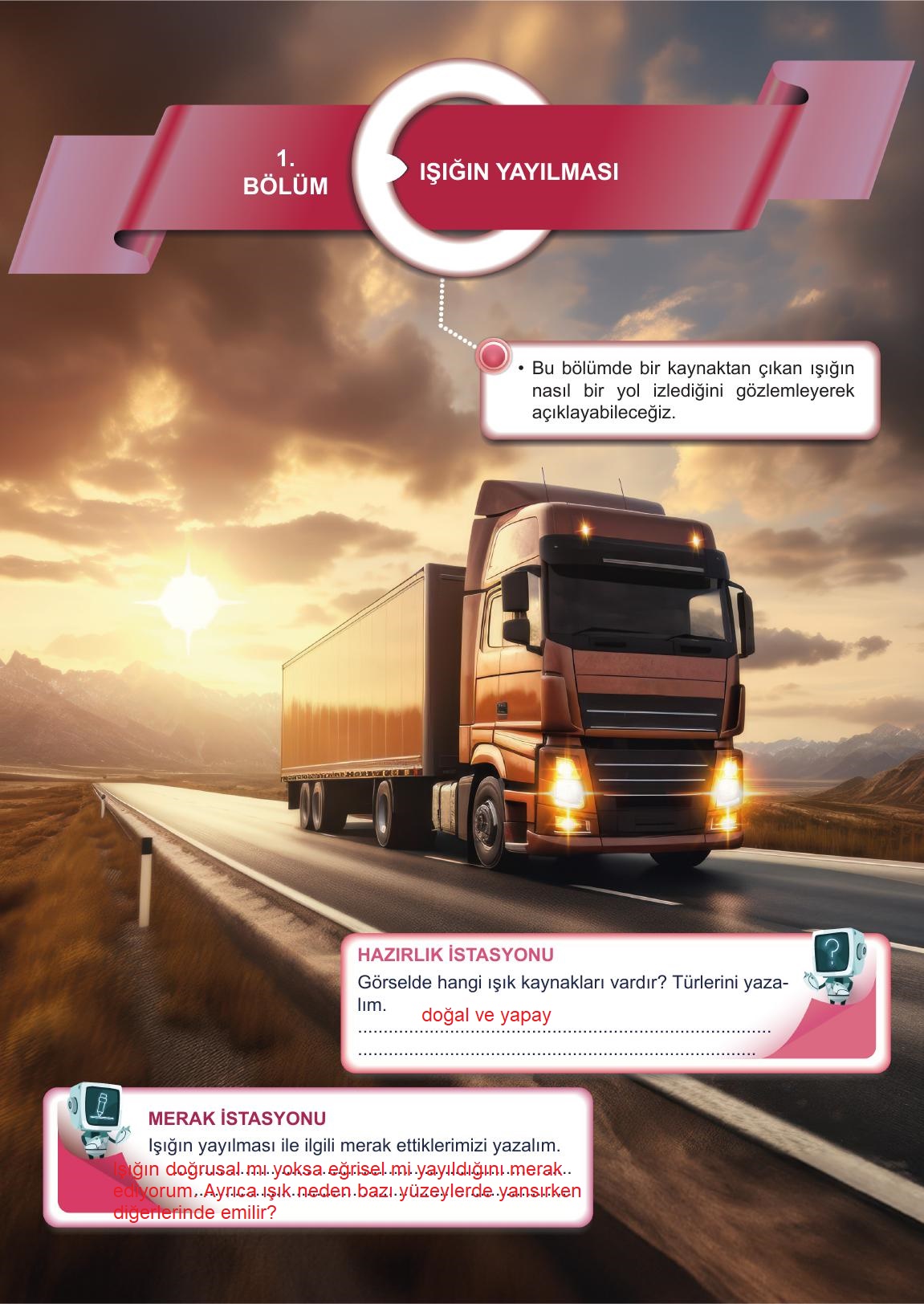 5. Sınıf Meb Yayınları 2. Kitap Fen Bilimleri Ders Kitabı Sayfa 15 Cevapları