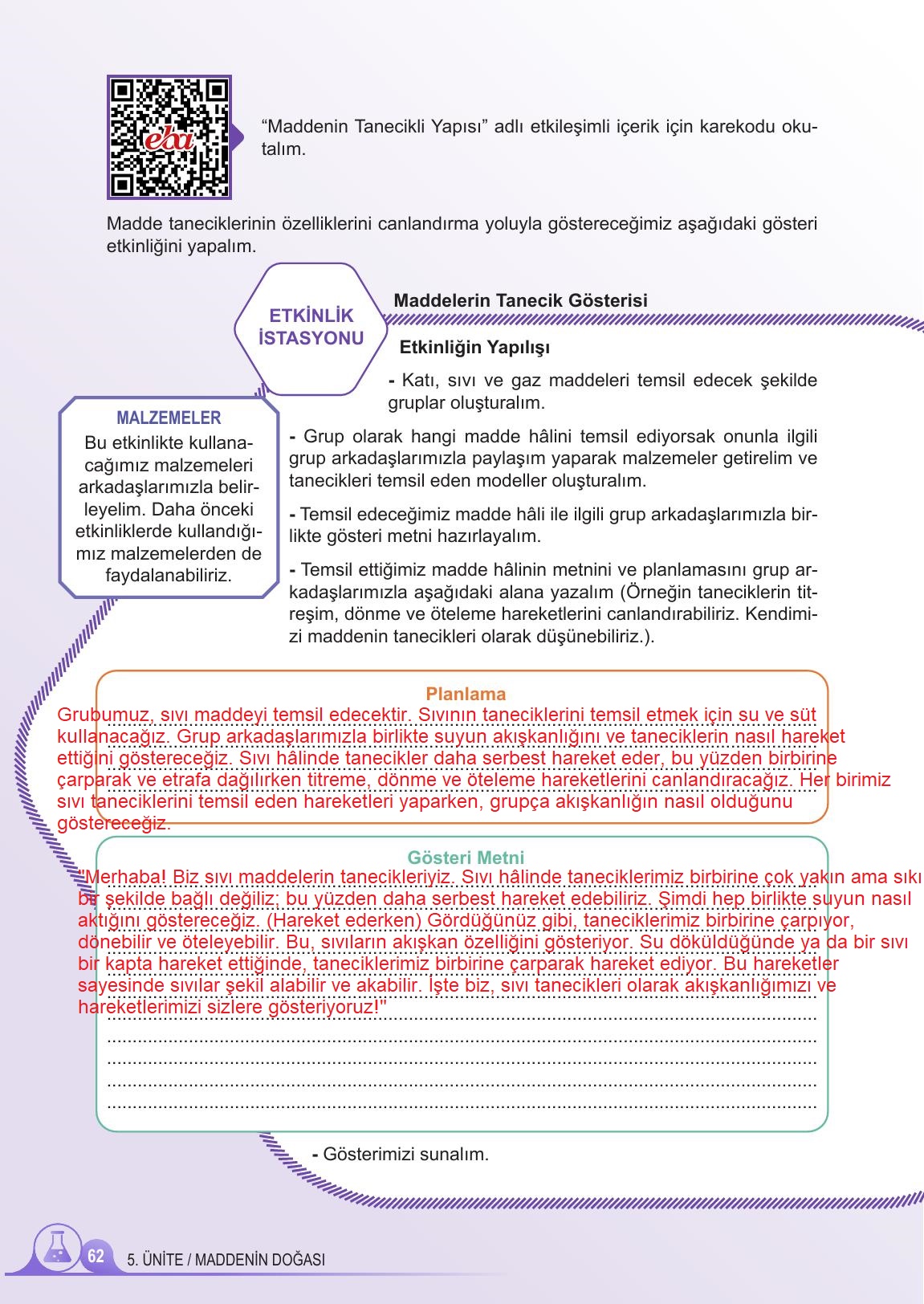 5. Sınıf Meb Yayınları 2. Kitap Fen Bilimleri Ders Kitabı Sayfa 62 Cevapları 5. Sınıf Meb Yayınları 2. Kitap Fen Bilimleri Ders Kitabı Sayfa 62 Cevapları