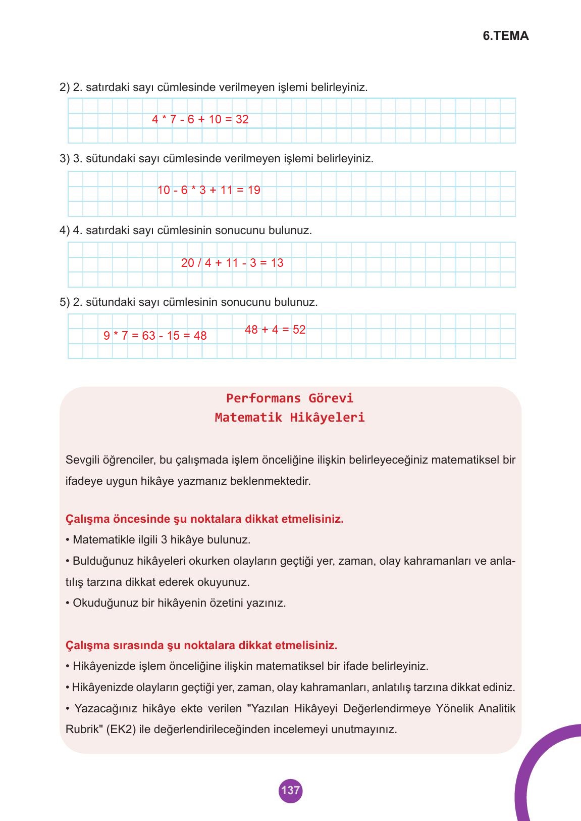 5. Sınıf Meb Yayınları 2. Kitap Matematik Ders Kitabı Sayfa 137 Cevapları 5. Sınıf Meb Yayınları 2. Kitap Matematik Ders Kitabı Sayfa 137 Cevapları