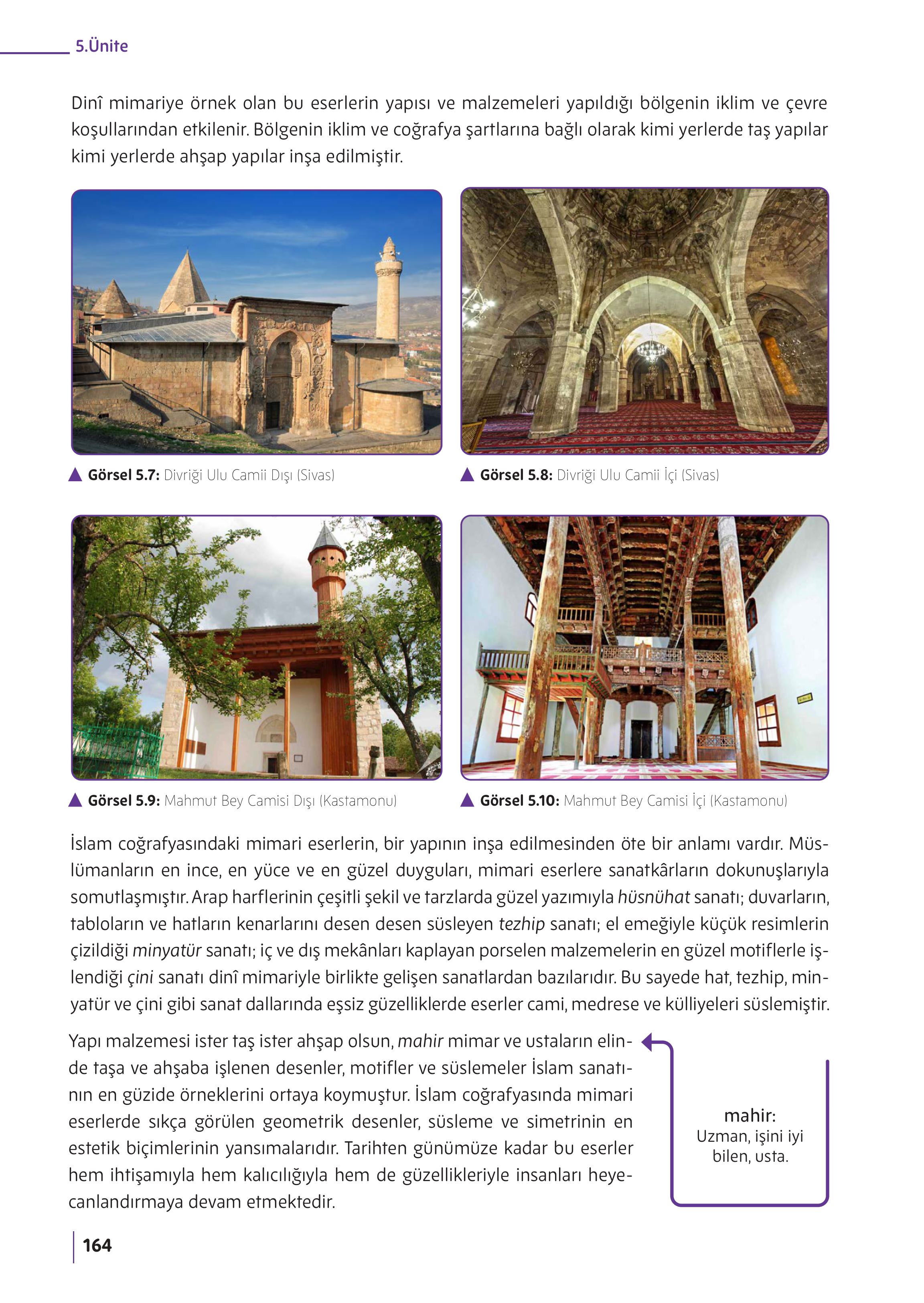 5. Sınıf Meb Yayınları Din Kültürü Ve Ahlak Bilgisi Ders Kitabı Sayfa 164 Cevapları