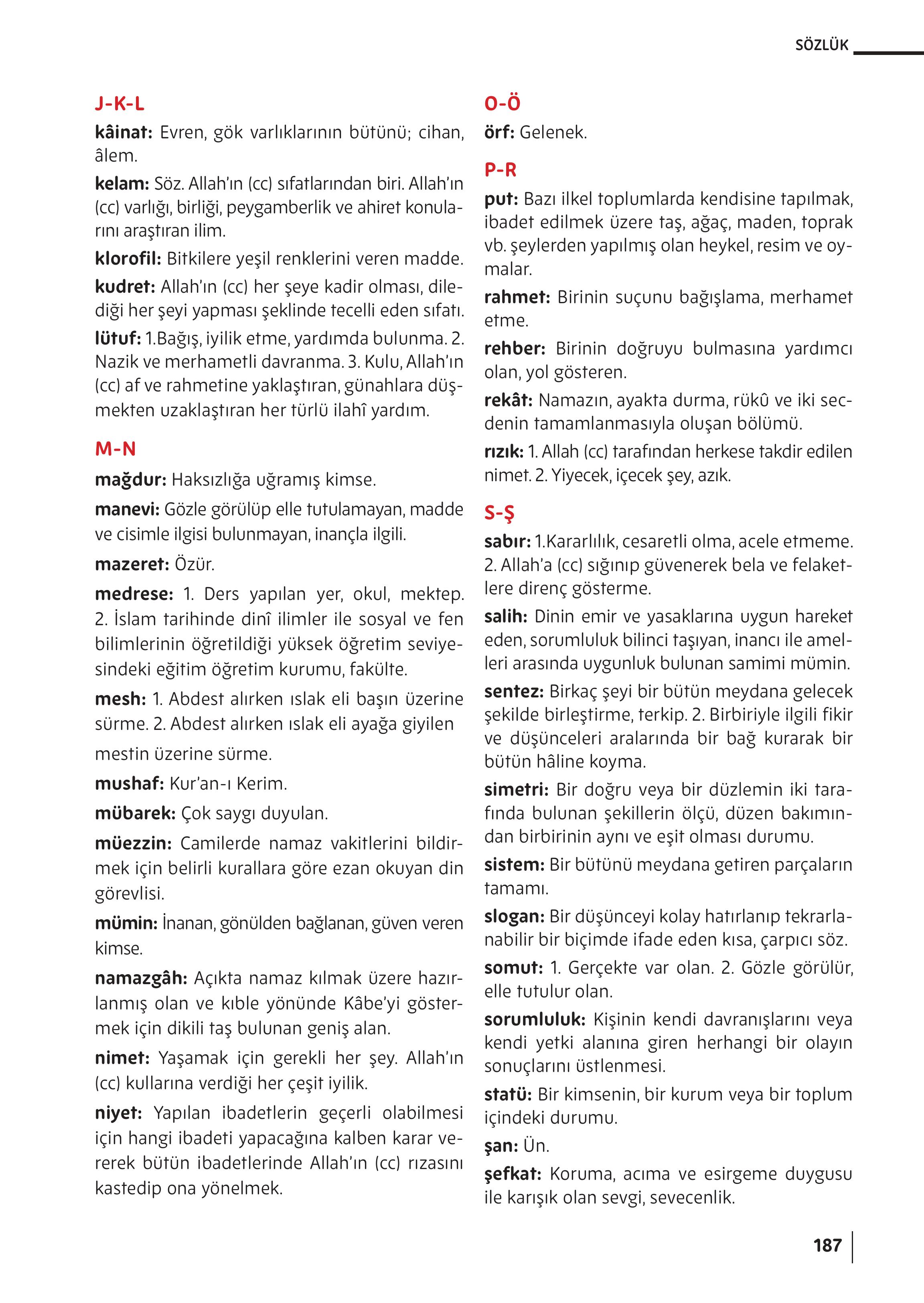 5. Sınıf Meb Yayınları Din Kültürü Ve Ahlak Bilgisi Ders Kitabı Sayfa 187 Cevapları 5. Sınıf Meb Yayınları Din Kültürü Ve Ahlak Bilgisi Ders Kitabı Sayfa 187 Cevapları
