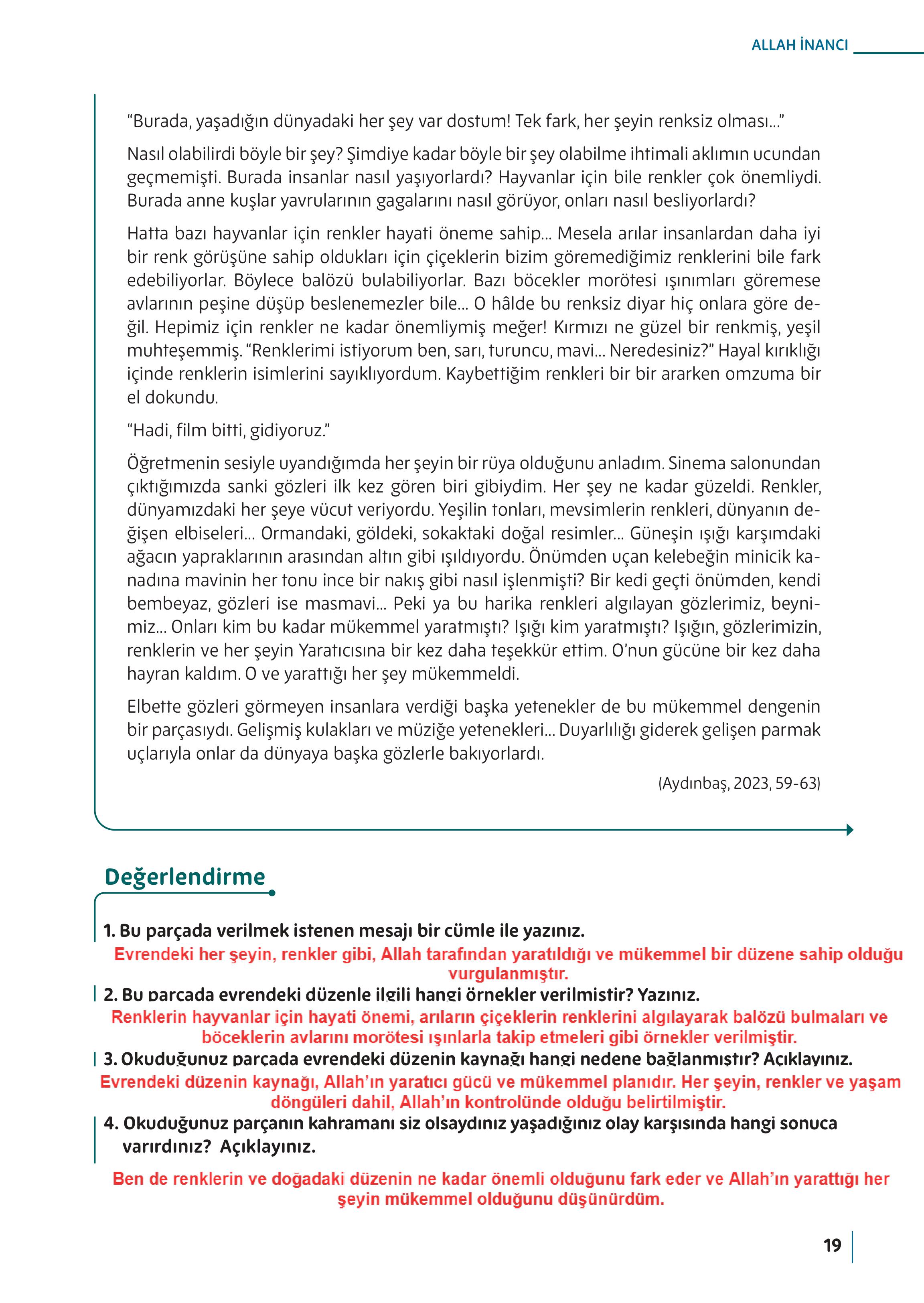 5. Sınıf Meb Yayınları Din Kültürü Ve Ahlak Bilgisi Ders Kitabı Sayfa 19 Cevapları 5. Sınıf Meb Yayınları Din Kültürü Ve Ahlak Bilgisi Ders Kitabı Sayfa 19 Cevapları