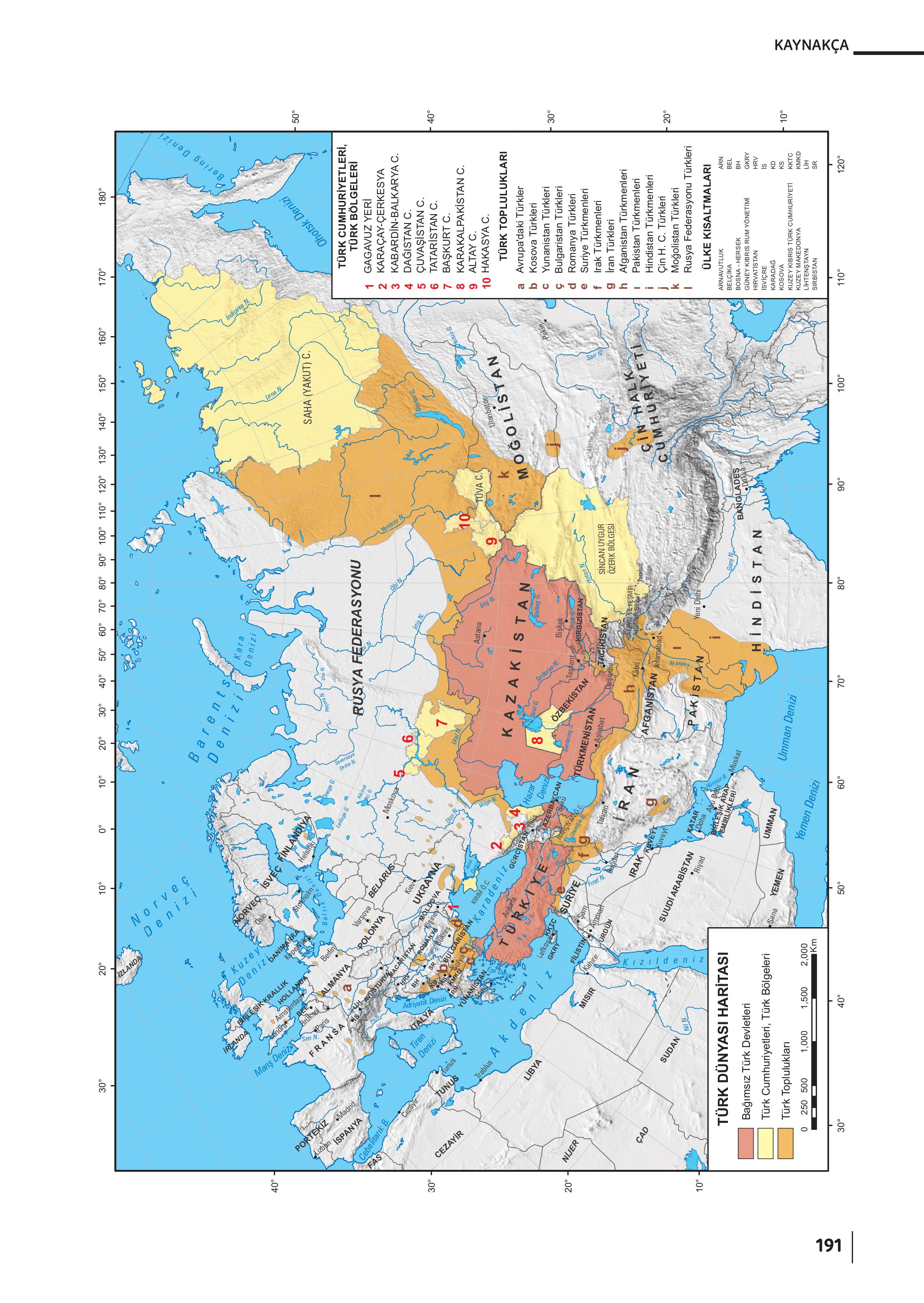 5. Sınıf Meb Yayınları Din Kültürü Ve Ahlak Bilgisi Ders Kitabı Sayfa 191 Cevapları