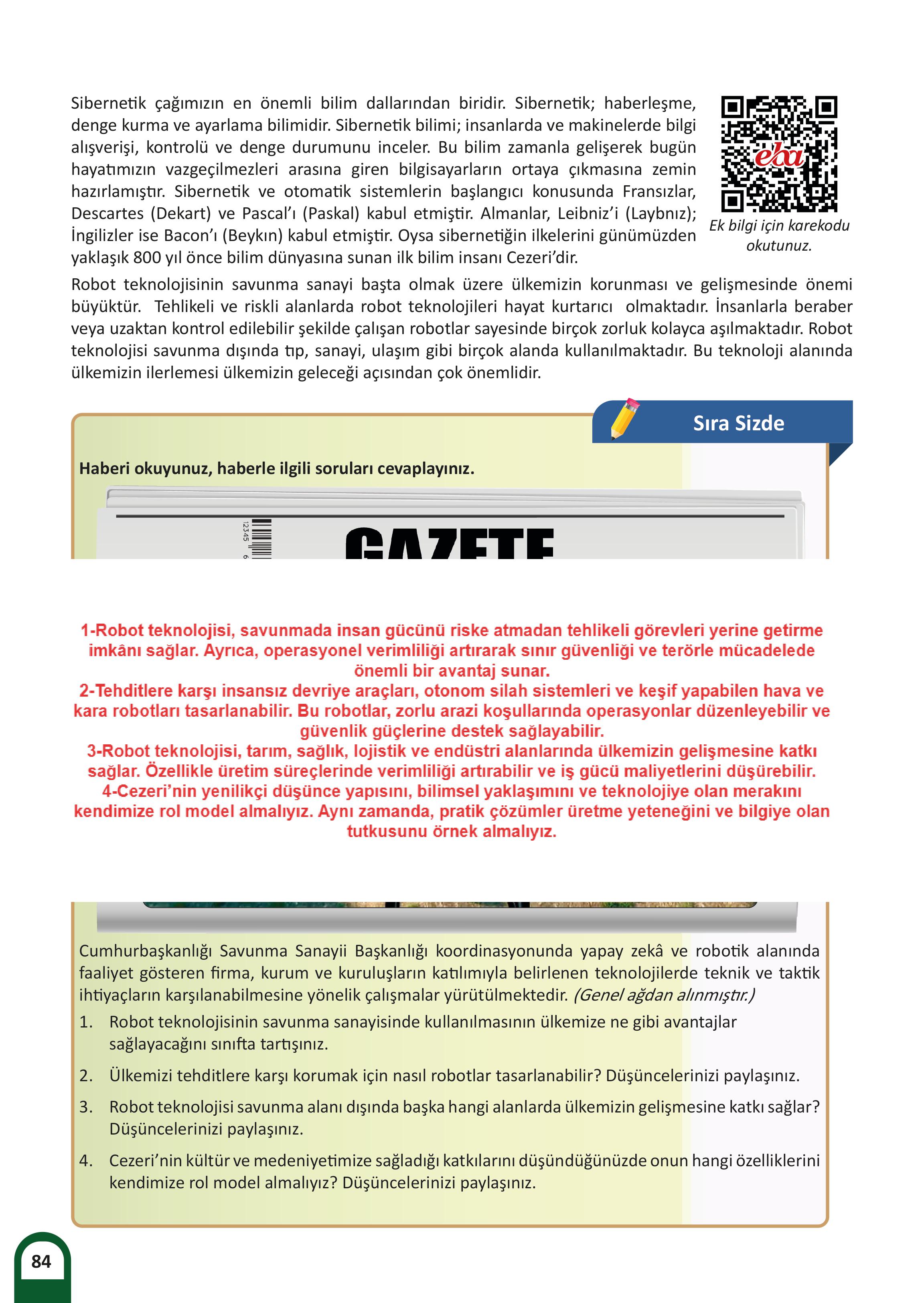 5. Sınıf Meb Yayınları Kültür Ve Medeniyetimize Yön Verenler Ders Kitabı Sayfa 85 Cevapları 5. Sınıf Meb Yayınları Kültür Ve Medeniyetimize Yön Verenler Ders Kitabı Sayfa 85 Cevapları
