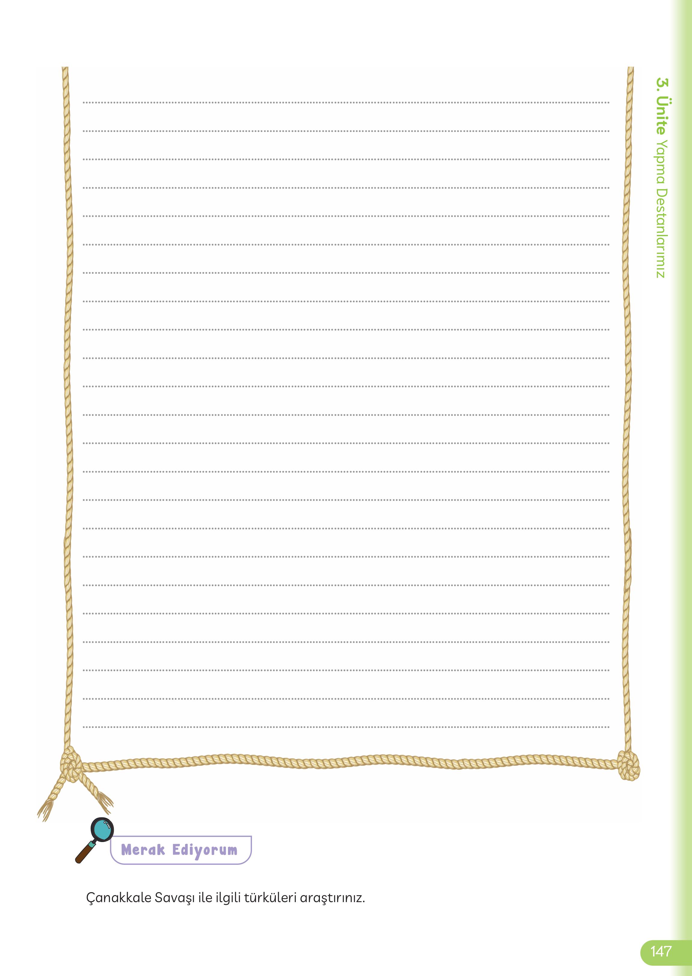 5. Sınıf Meb Yayınları Masal Ve Destanlarımız Ders Kitabı Sayfa 148 Cevapları