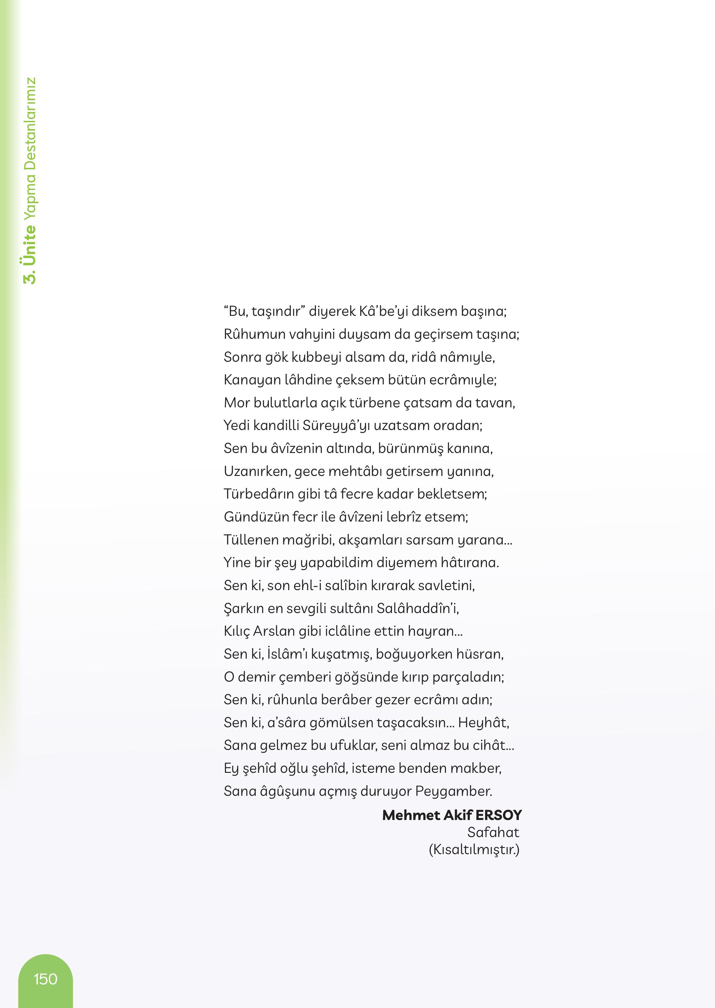 5. Sınıf Meb Yayınları Masal Ve Destanlarımız Ders Kitabı Sayfa 151 Cevapları