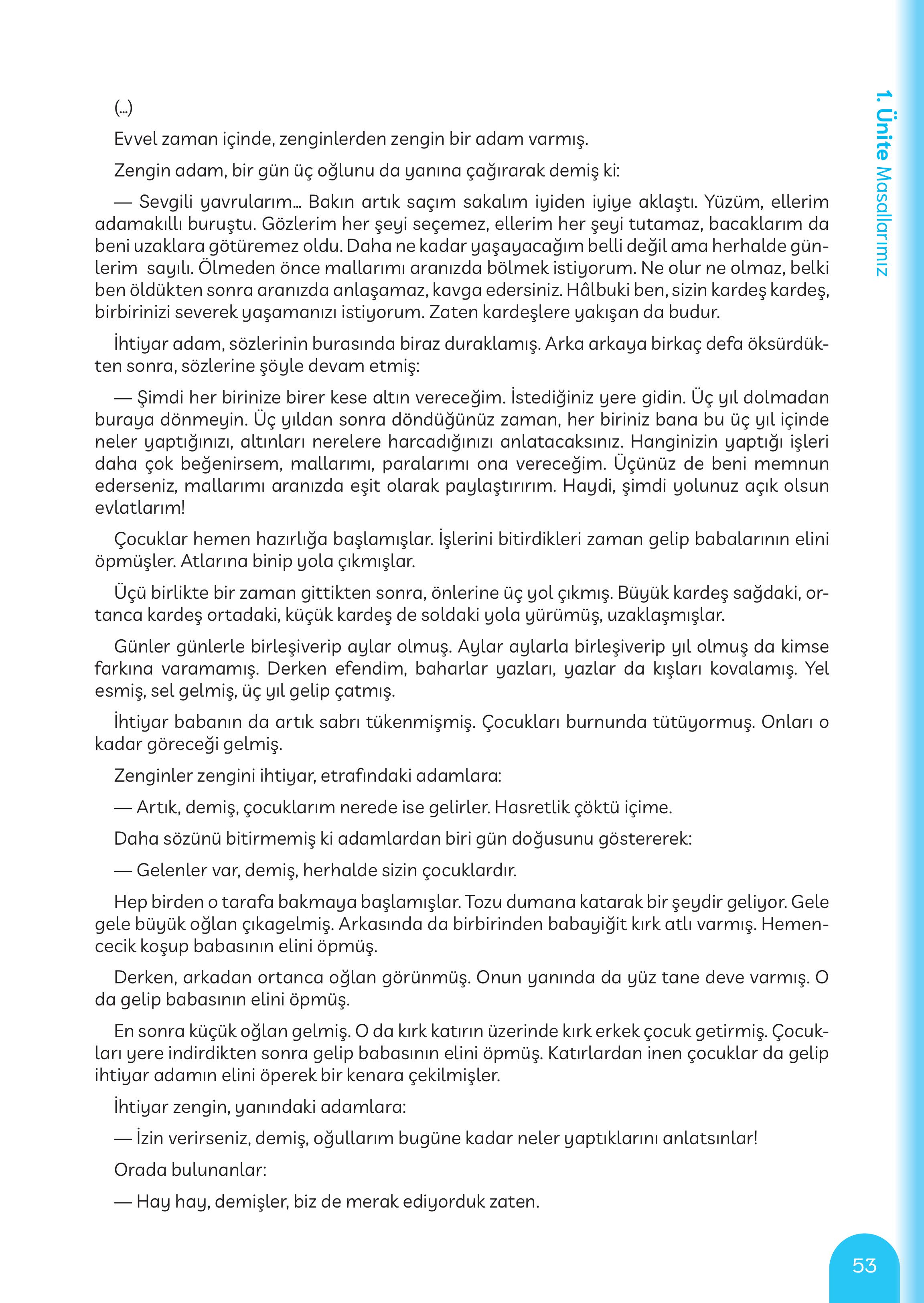 5. Sınıf Meb Yayınları Masal Ve Destanlarımız Ders Kitabı Sayfa 54 Cevapları 5. Sınıf Meb Yayınları Masal Ve Destanlarımız Ders Kitabı Sayfa 54 Cevapları