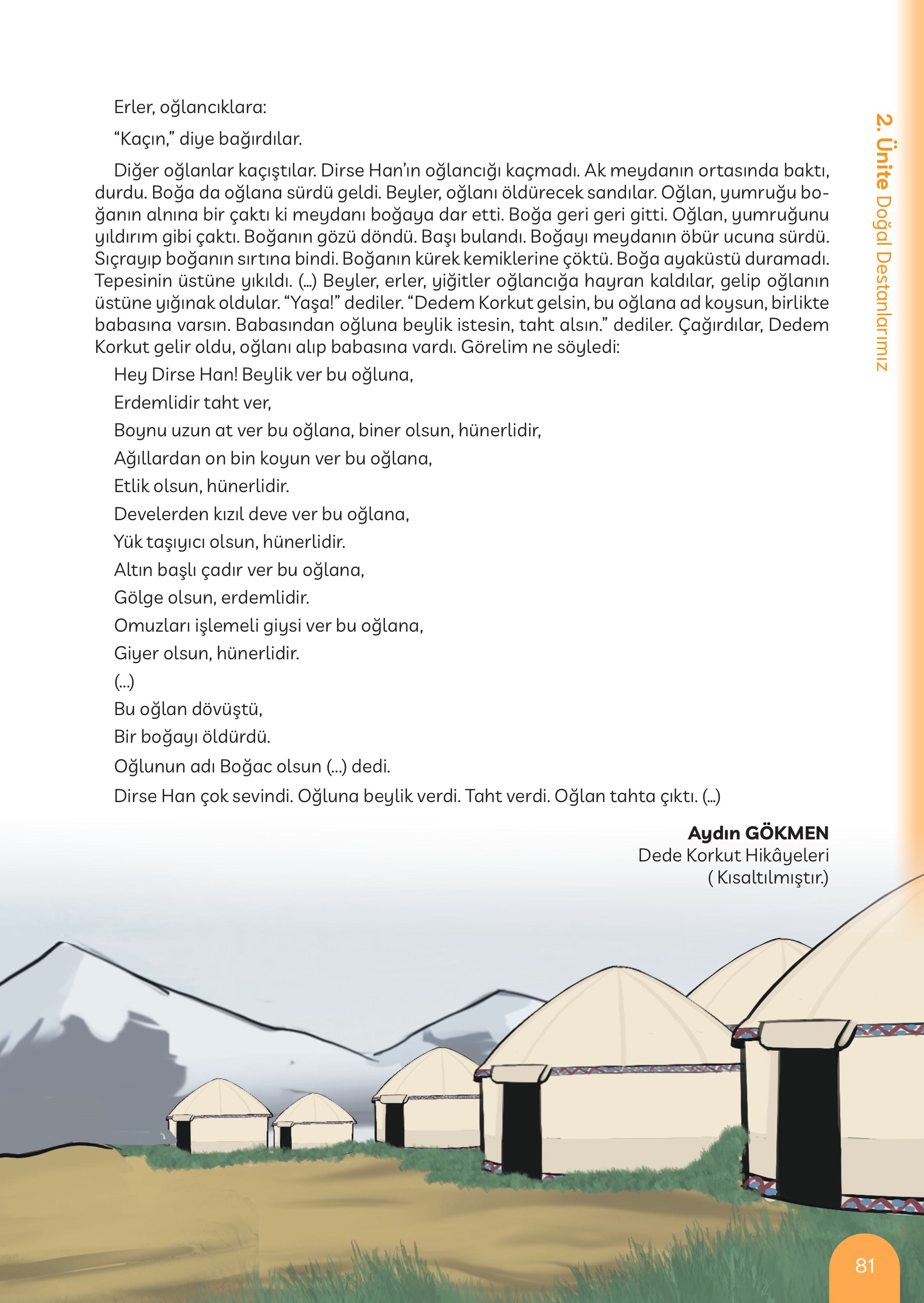 5. Sınıf Meb Yayınları Masal Ve Destanlarımız Ders Kitabı Sayfa 82 Cevapları 5. Sınıf Meb Yayınları Masal Ve Destanlarımız Ders Kitabı Sayfa 82 Cevapları