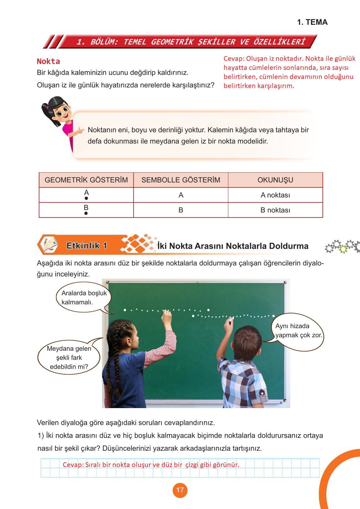 5. Sınıf Meb Yayınları Matematik Ders Kitabı Sayfa 17 Cevapları