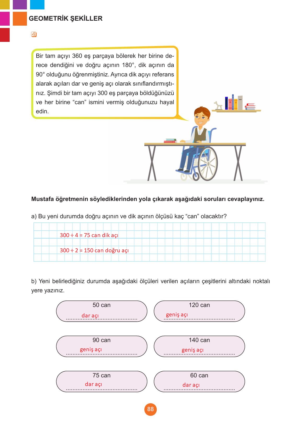 5. Sınıf Meb Yayınları Matematik Ders Kitabı Sayfa 88 Cevapları 5. Sınıf Meb Yayınları Matematik Ders Kitabı Sayfa 88 Cevapları