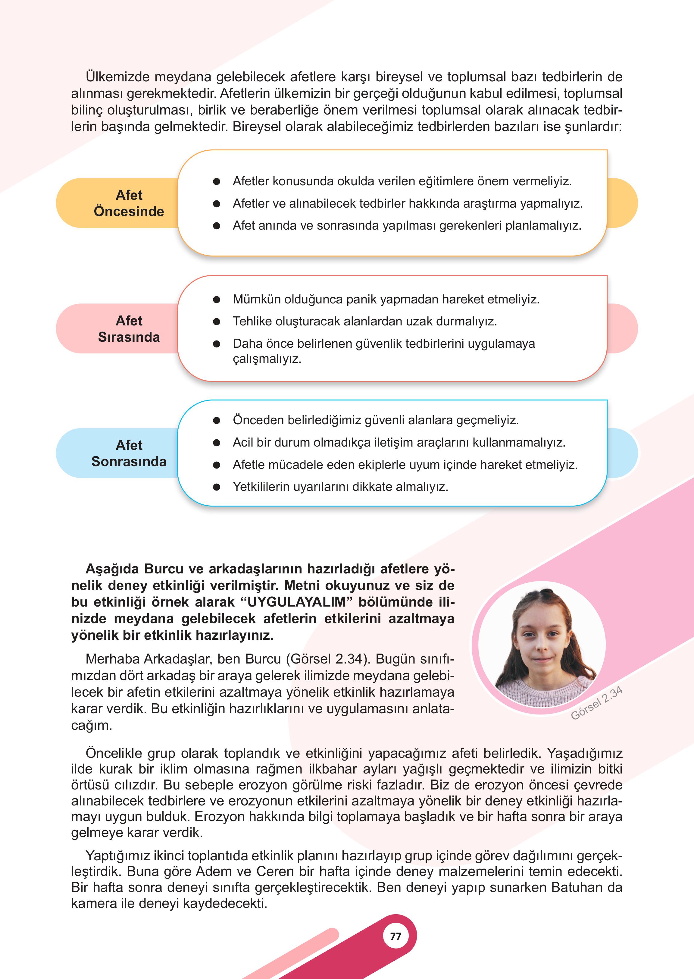 5. Sınıf Meb Yayınları Sosyal Bilgiler Ders Kitabı Sayfa 77 Cevapları