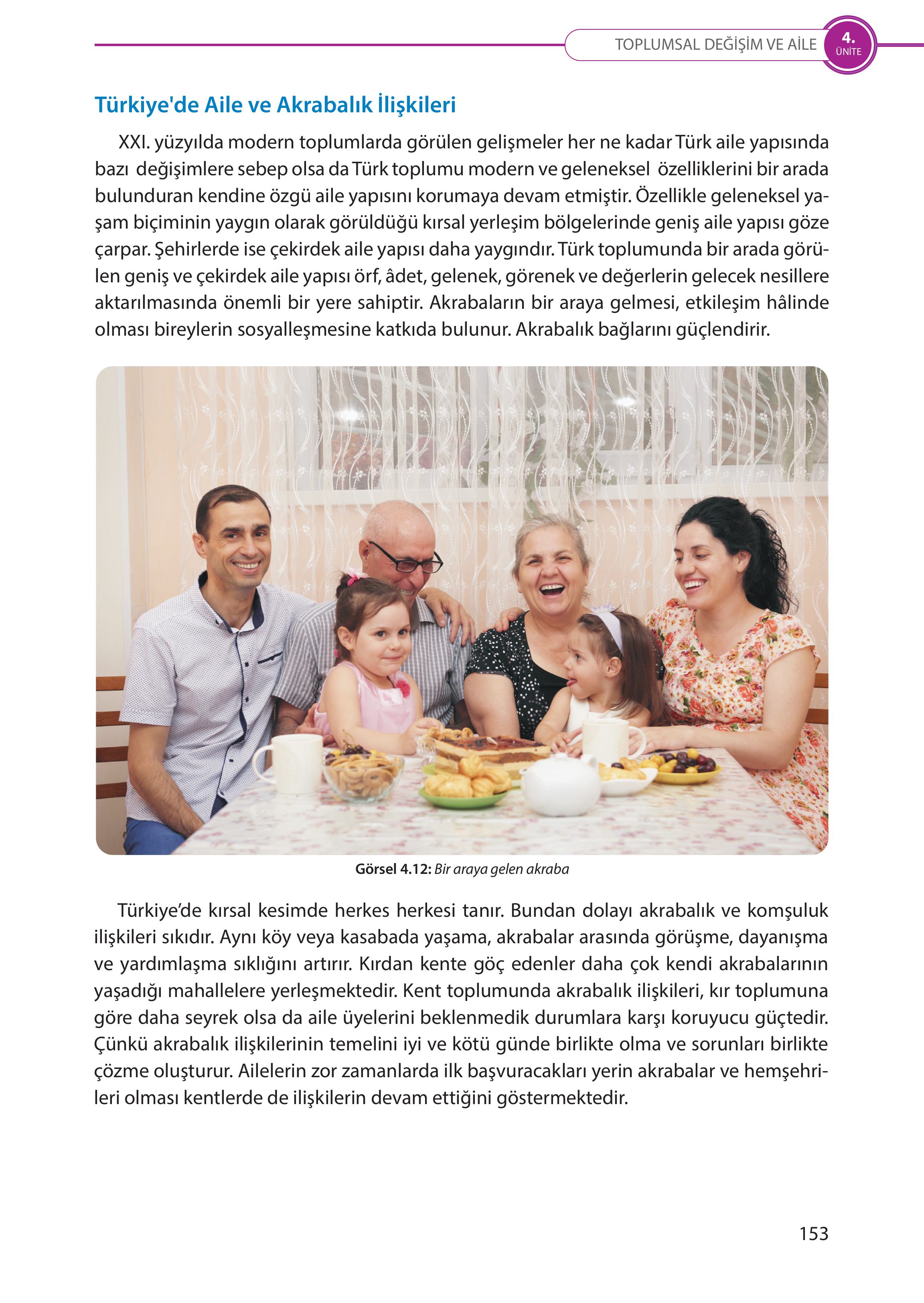 5. Sınıf Meb Yayınları Türk Sosyal Hayatında Aile Ders Kitabı Sayfa 153 Cevapları 5. Sınıf Meb Yayınları Türk Sosyal Hayatında Aile Ders Kitabı Sayfa 153 Cevapları