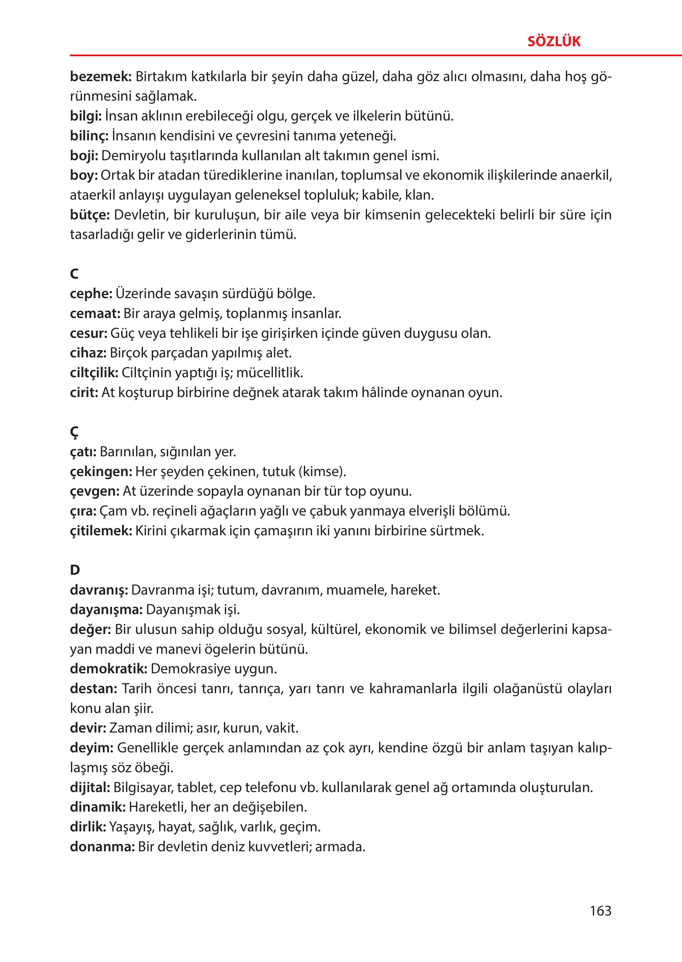 5. Sınıf Meb Yayınları Türk Sosyal Hayatında Aile Ders Kitabı Sayfa 163 Cevapları 5. Sınıf Meb Yayınları Türk Sosyal Hayatında Aile Ders Kitabı Sayfa 163 Cevapları