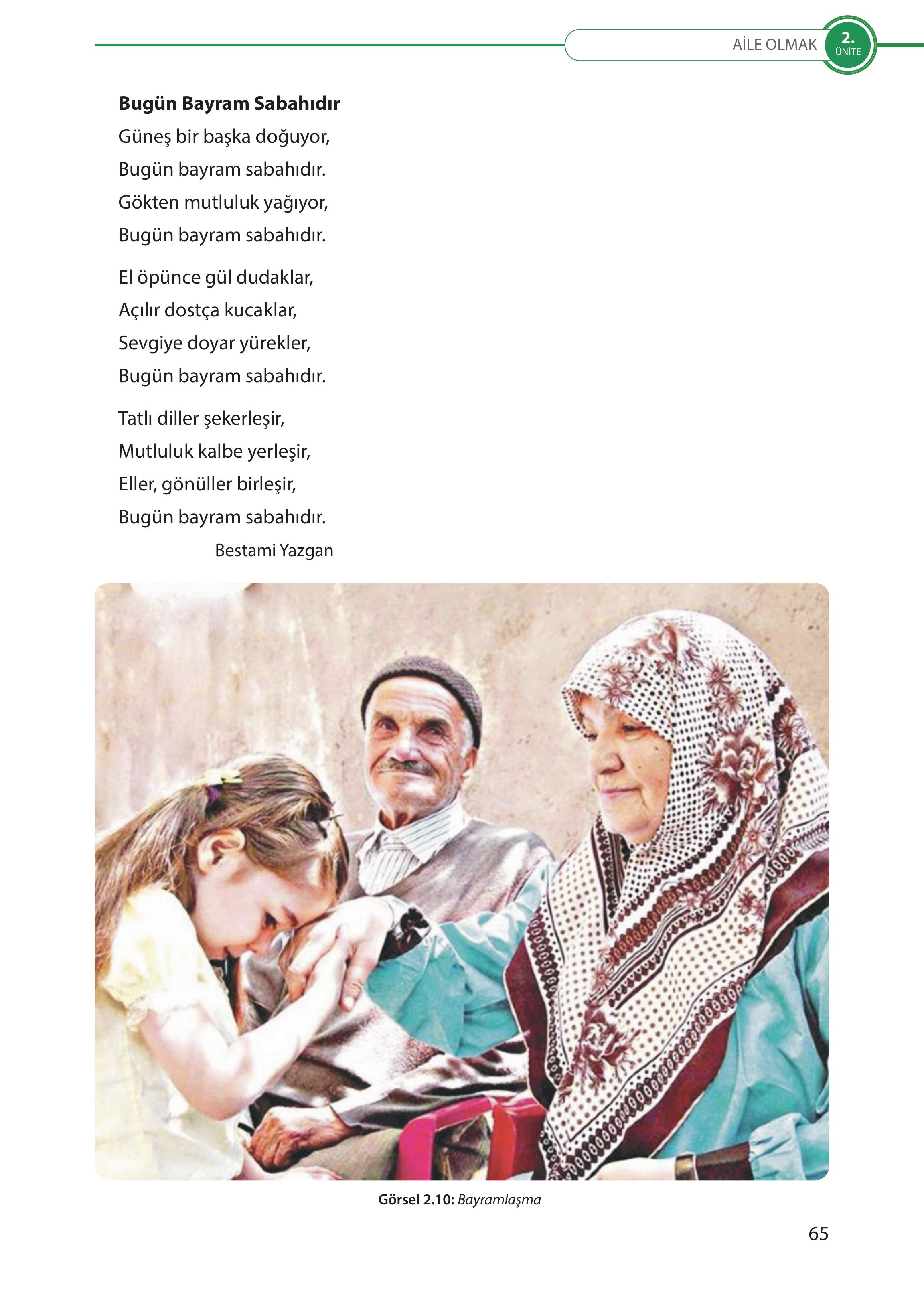 5. Sınıf Meb Yayınları Türk Sosyal Hayatında Aile Ders Kitabı Sayfa 65 Cevapları 5. Sınıf Meb Yayınları Türk Sosyal Hayatında Aile Ders Kitabı Sayfa 65 Cevapları