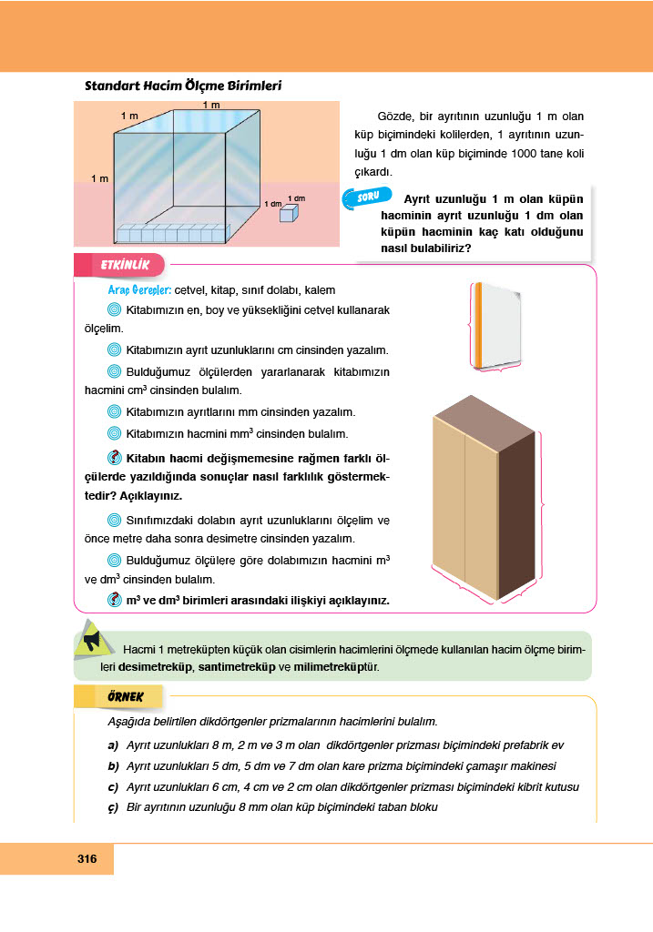 6. Sınıf Doğa Yayınları Matematik Ders Kitabı Sayfa 316 Cevapları 6. Sınıf Doğa Yayınları Matematik Ders Kitabı Sayfa 316 Cevapları