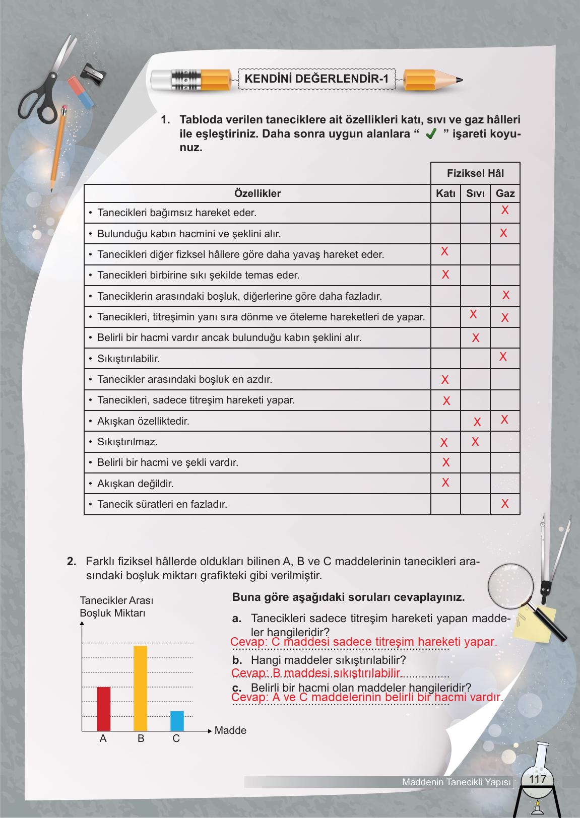 6. Sınıf Meb Yayınları Fen Bilimleri Ders Kitabı Sayfa 117 Cevapları 6. Sınıf Meb Yayınları Fen Bilimleri Ders Kitabı Sayfa 117 Cevapları