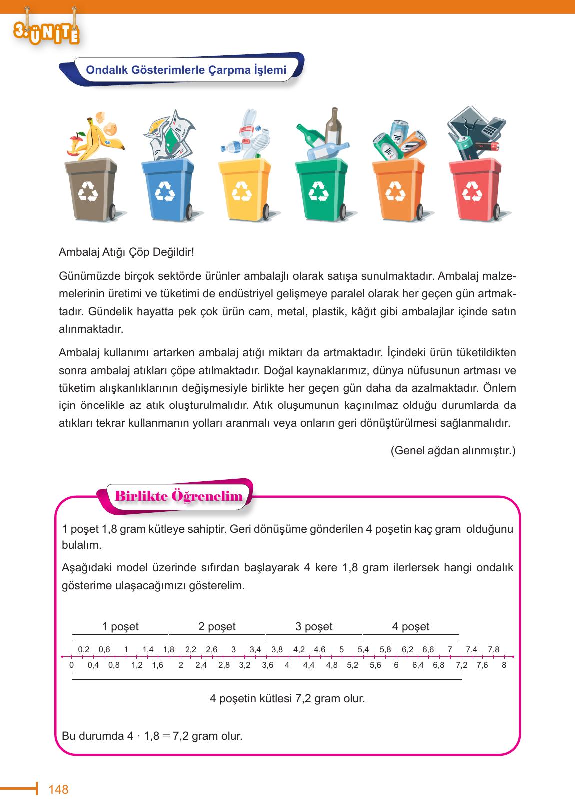 6. Sınıf Meb Yayınları Matematik Ders Kitabı Sayfa 148 Cevapları 6. Sınıf Meb Yayınları Matematik Ders Kitabı Sayfa 148 Cevapları