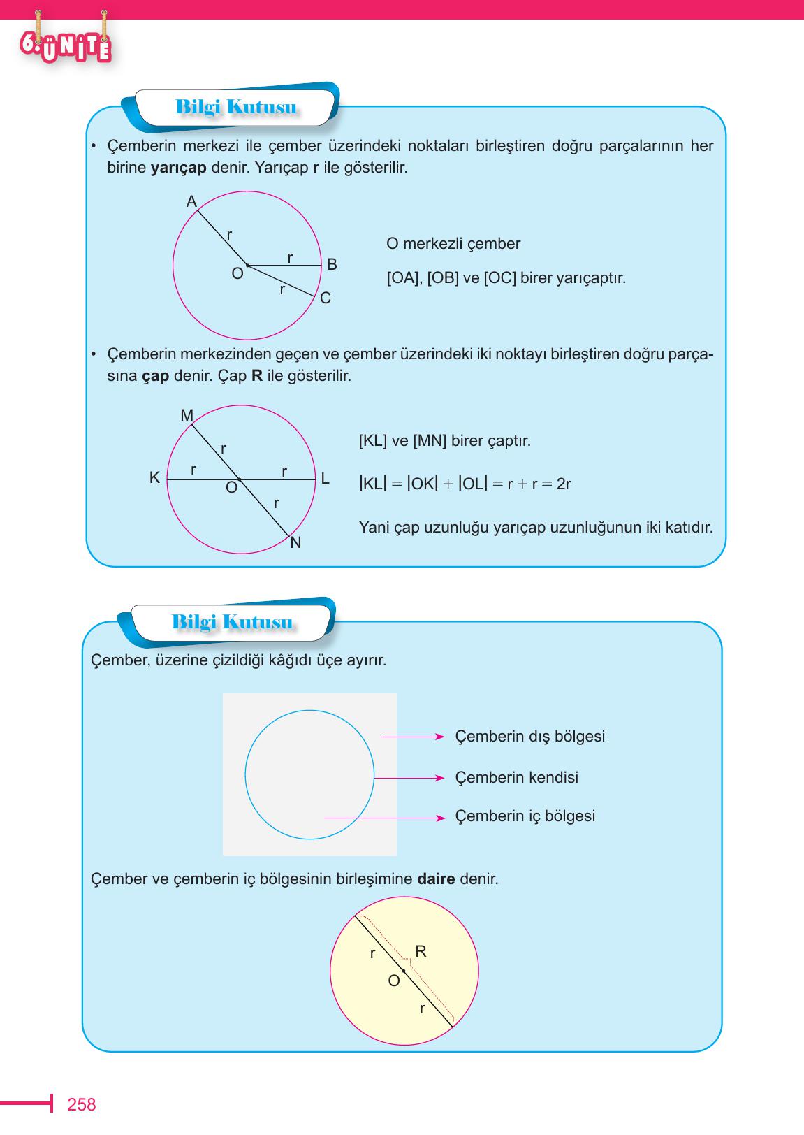 6. Sınıf Meb Yayınları Matematik Ders Kitabı Sayfa 258 Cevapları