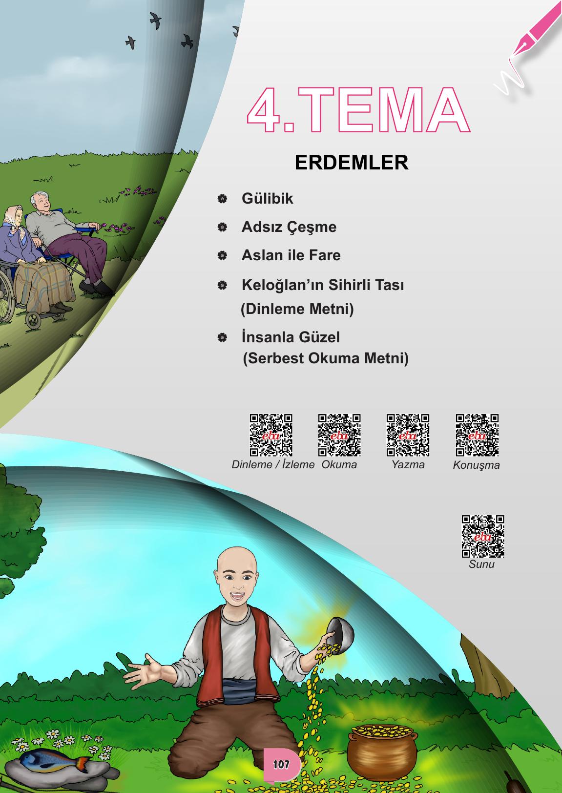 6. Sınıf Meb Yayınları Türkçe Ders Kitabı Sayfa 107 Cevapları 6. Sınıf Meb Yayınları Türkçe Ders Kitabı Sayfa 107 Cevapları