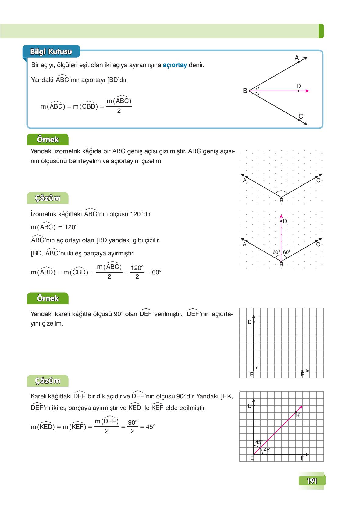 7. Sınıf Edat Yayınları Matematik Ders Kitabı Sayfa 191 Cevapları 7. Sınıf Edat Yayınları Matematik Ders Kitabı Sayfa 191 Cevapları