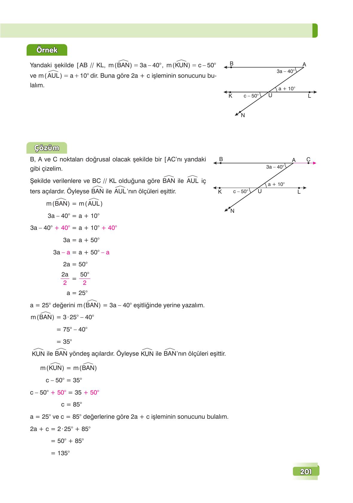 7. Sınıf Edat Yayınları Matematik Ders Kitabı Sayfa 201 Cevapları 7. Sınıf Edat Yayınları Matematik Ders Kitabı Sayfa 201 Cevapları