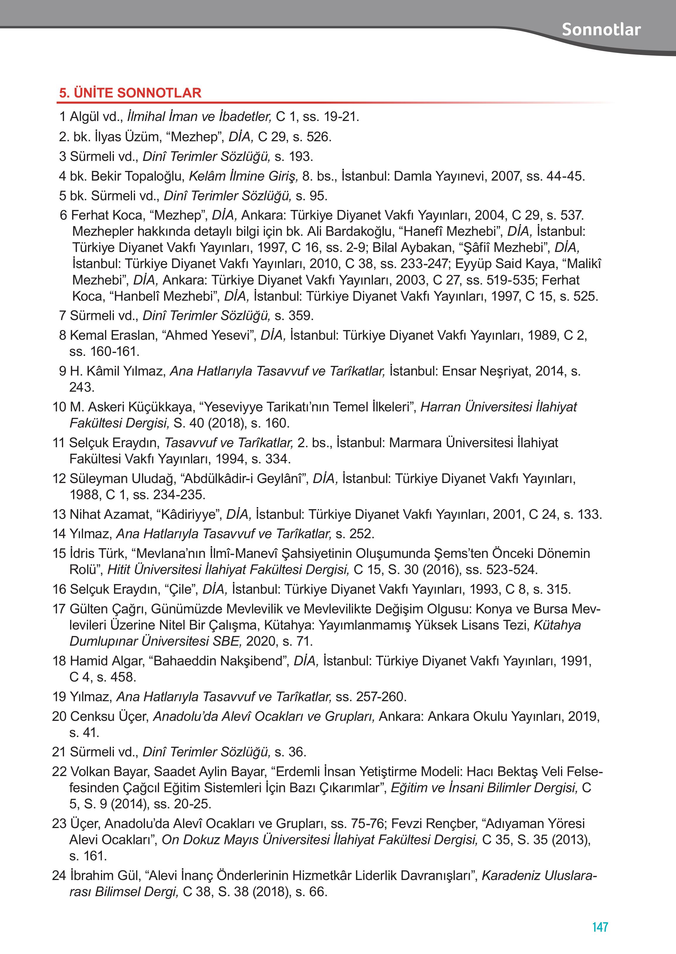 7. Sınıf Meb Yayınları Din Kültürü Ve Ahlak Bilgisi Ders Kitabı Sayfa 147 Cevapları 7. Sınıf Meb Yayınları Din Kültürü Ve Ahlak Bilgisi Ders Kitabı Sayfa 147 Cevapları