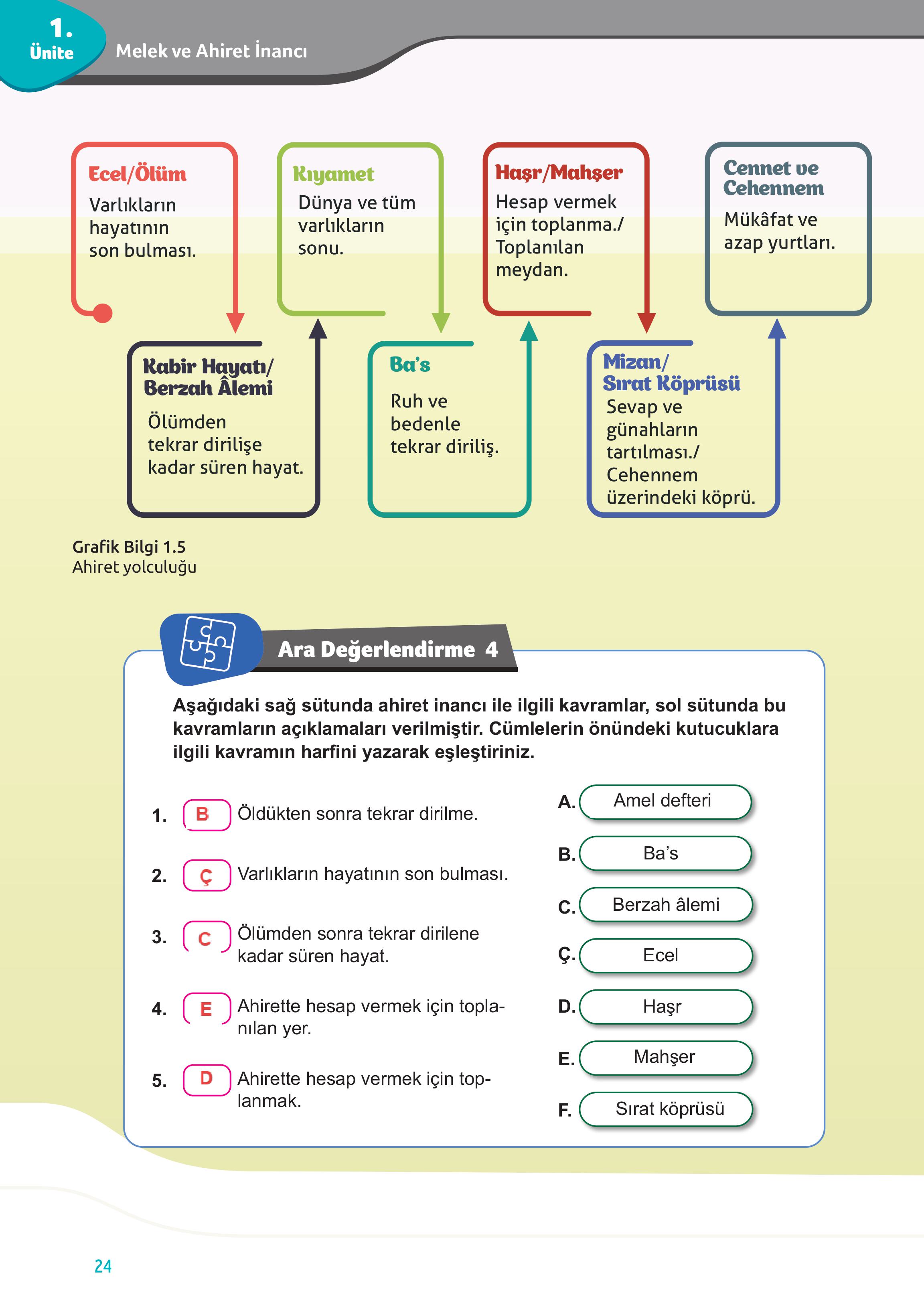 7. Sınıf Meb Yayınları Din Kültürü Ve Ahlak Bilgisi Ders Kitabı Sayfa 24 Cevapları 7. Sınıf Meb Yayınları Din Kültürü Ve Ahlak Bilgisi Ders Kitabı Sayfa 24 Cevapları