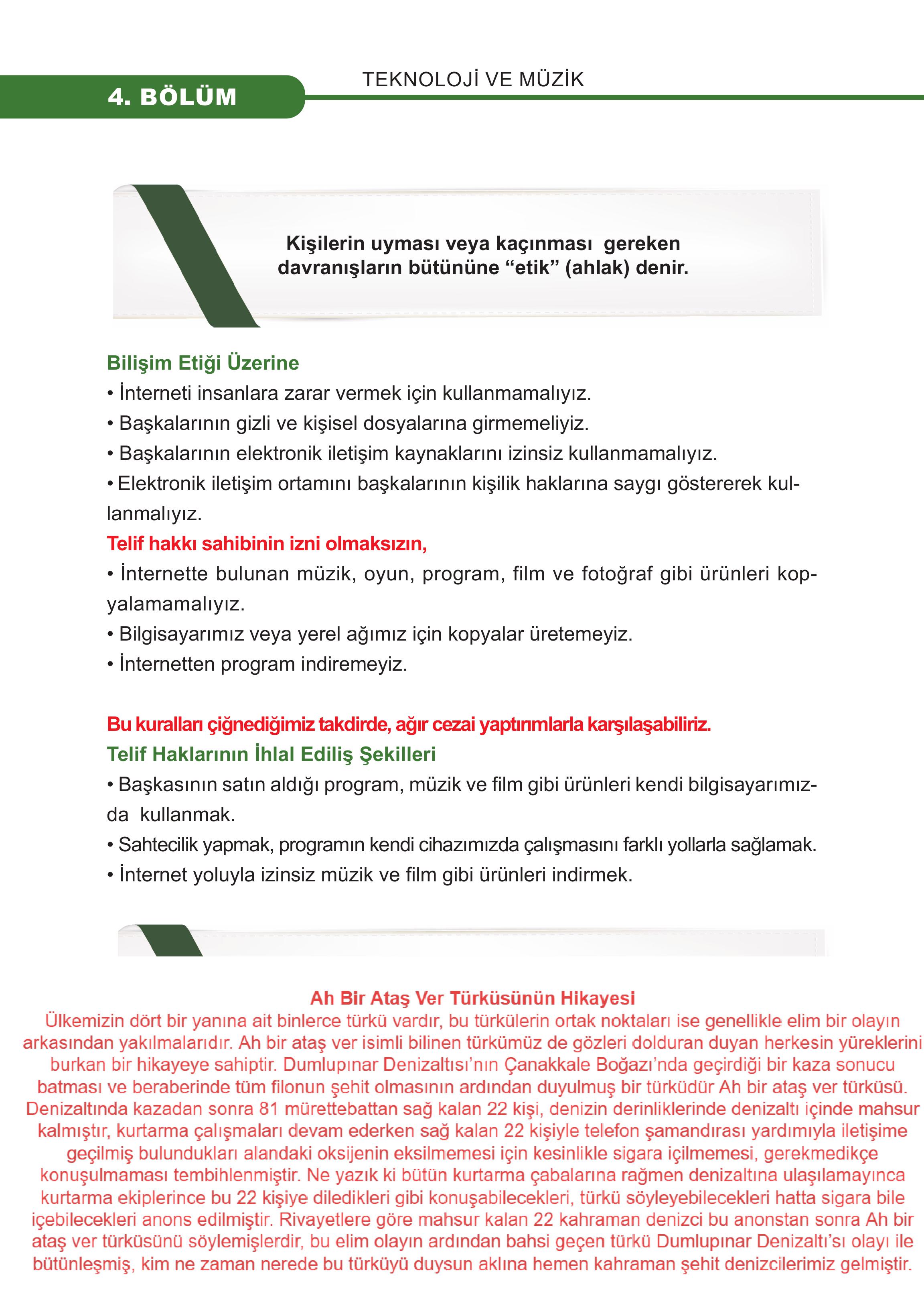 7. Sınıf Meb Yayınları Müzik Ders Kitabı Sayfa 82 Cevapları