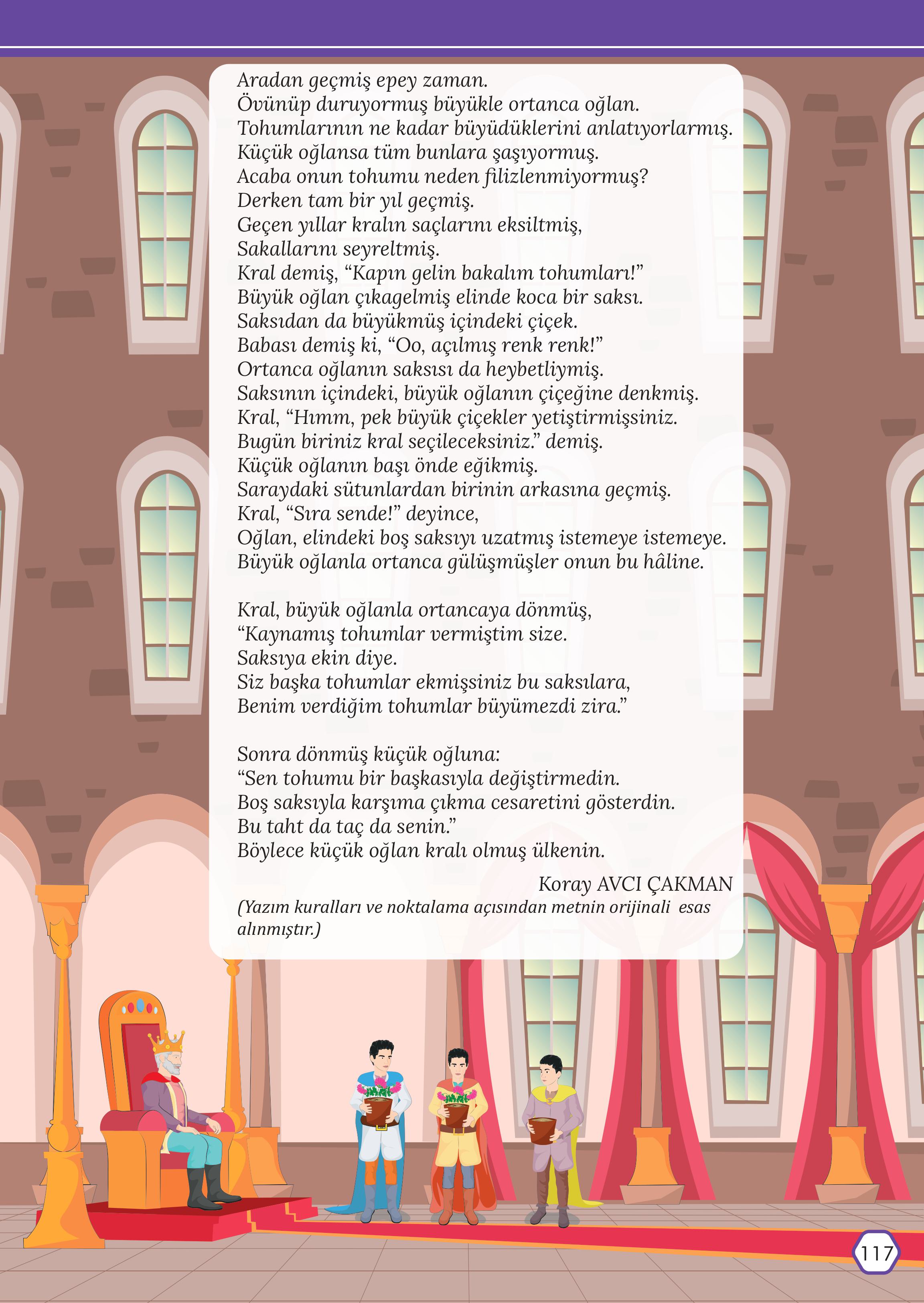 7. Sınıf Meb Yayınları Türkçe Ders Kitabı Sayfa 117 Cevapları 7. Sınıf Meb Yayınları Türkçe Ders Kitabı Sayfa 117 Cevapları