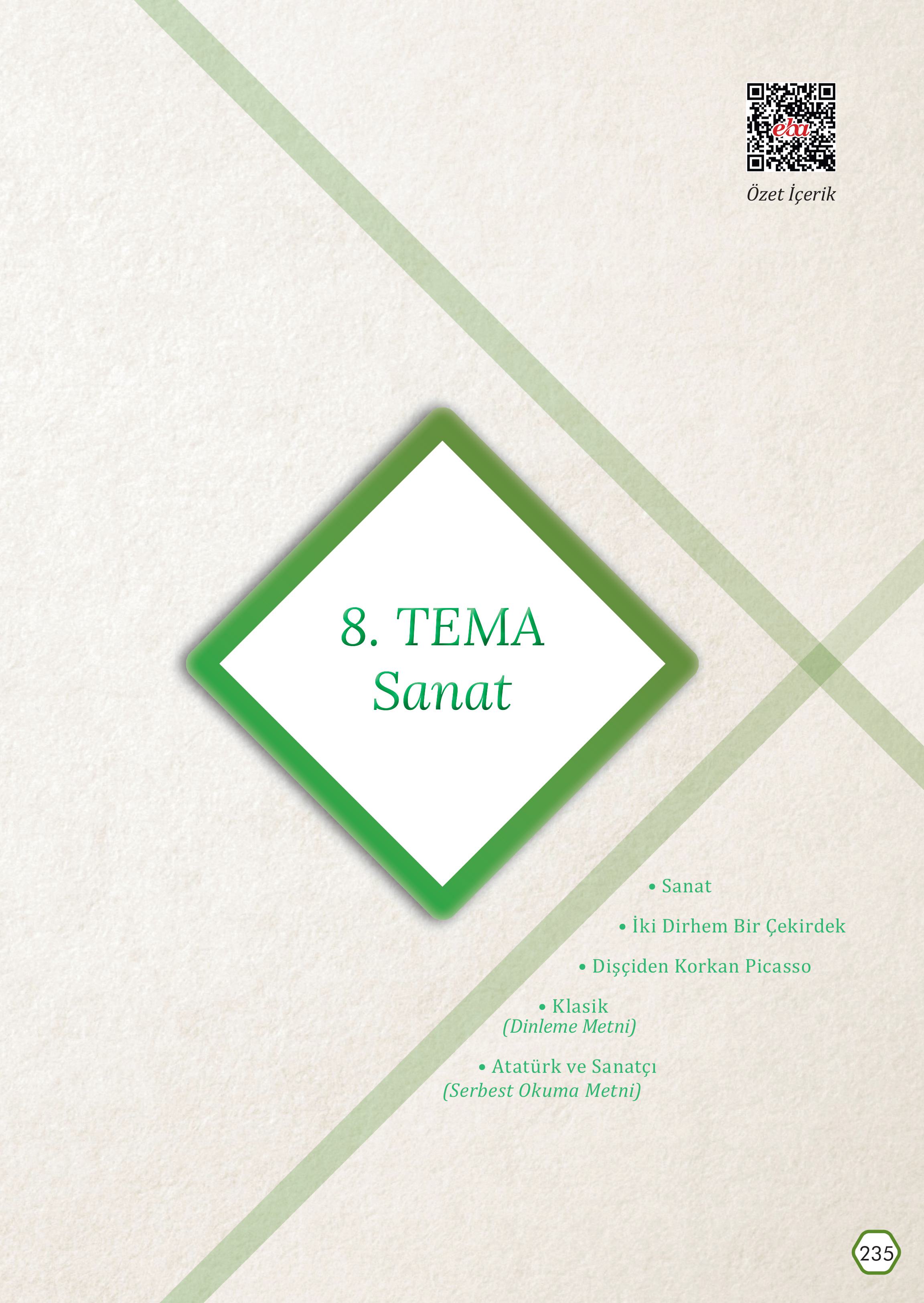 7. Sınıf Meb Yayınları Türkçe Ders Kitabı Sayfa 235 Cevapları 7. Sınıf Meb Yayınları Türkçe Ders Kitabı Sayfa 235 Cevapları