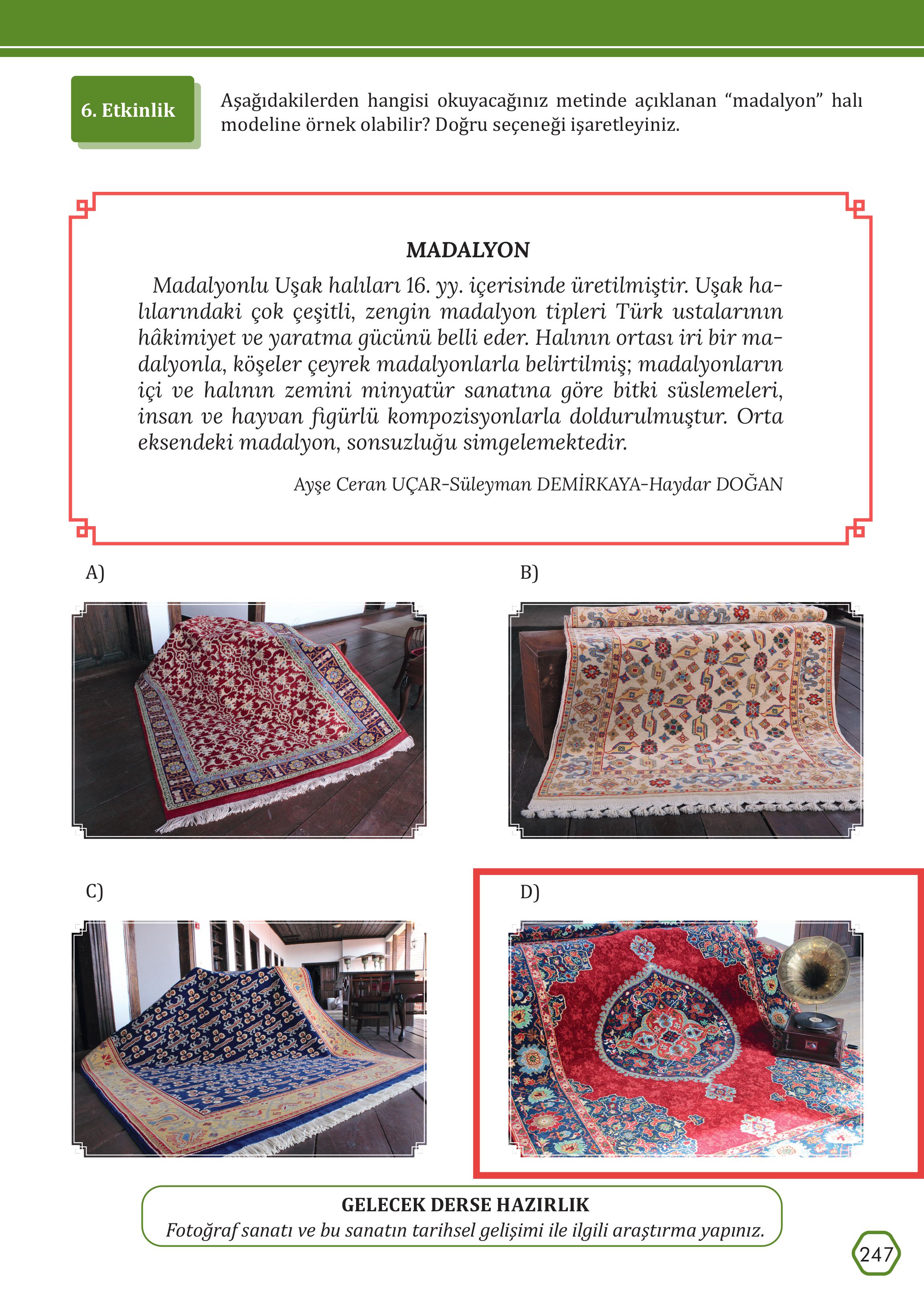 7. Sınıf Meb Yayınları Türkçe Ders Kitabı Sayfa 247 Cevapları