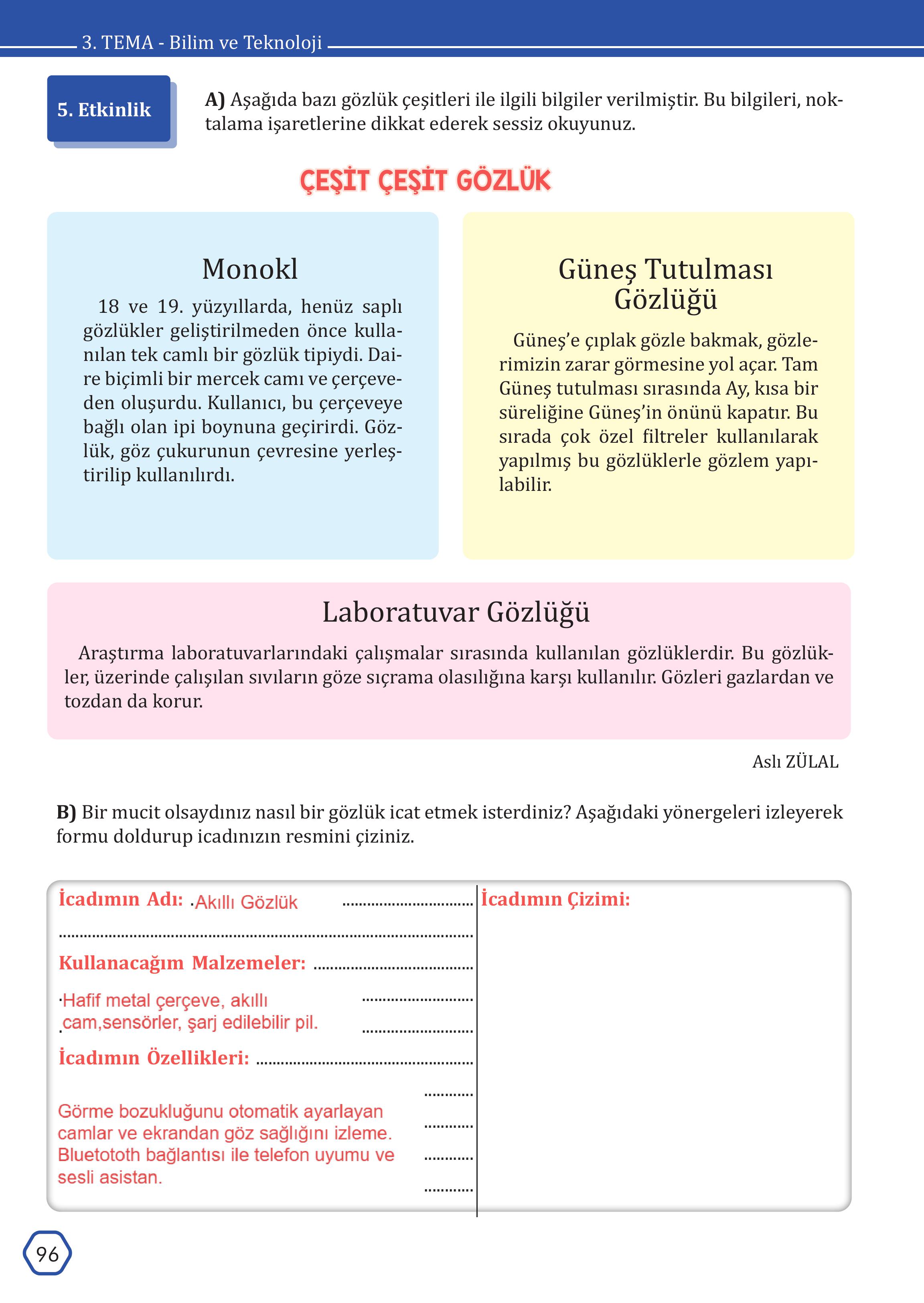 7. Sınıf Meb Yayınları Türkçe Ders Kitabı Sayfa 96 Cevapları 7. Sınıf Meb Yayınları Türkçe Ders Kitabı Sayfa 96 Cevapları