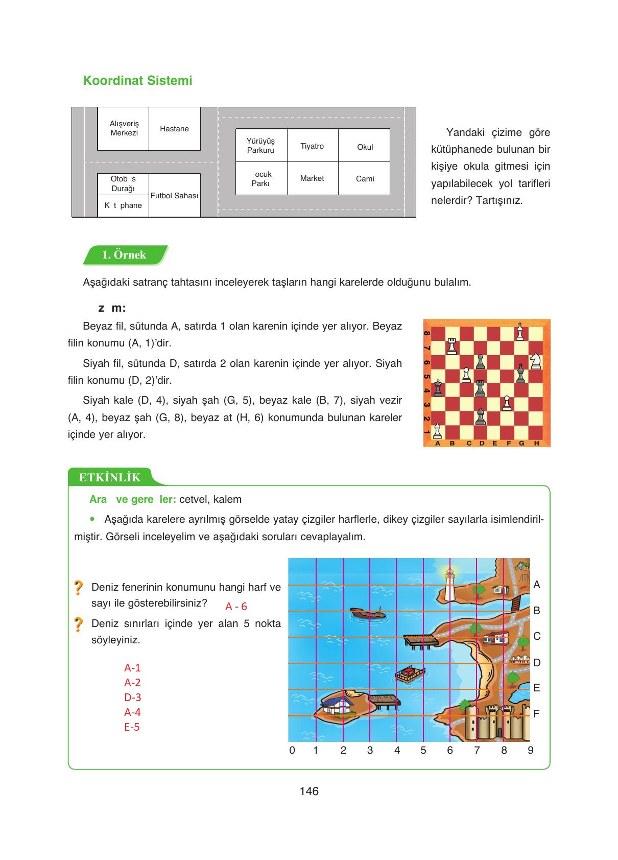 8. Sınıf Ada Yayıncılık Matematik Ders Kitabı Sayfa 146 Cevapları 8. Sınıf Ada Yayıncılık Matematik Ders Kitabı Sayfa 146 Cevapları