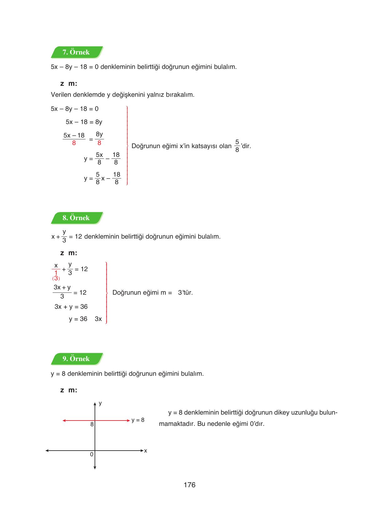 8. Sınıf Ada Yayıncılık Matematik Ders Kitabı Sayfa 176 Cevapları 8. Sınıf Ada Yayıncılık Matematik Ders Kitabı Sayfa 176 Cevapları
