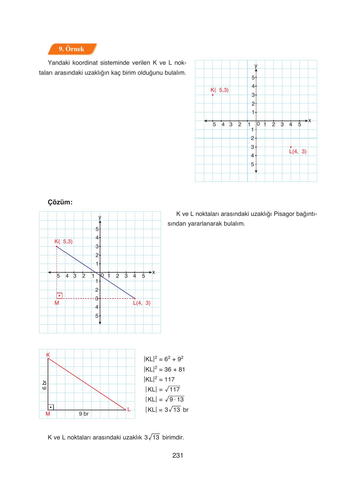 8. Sınıf Ada Yayıncılık Matematik Ders Kitabı Sayfa 231 Cevapları