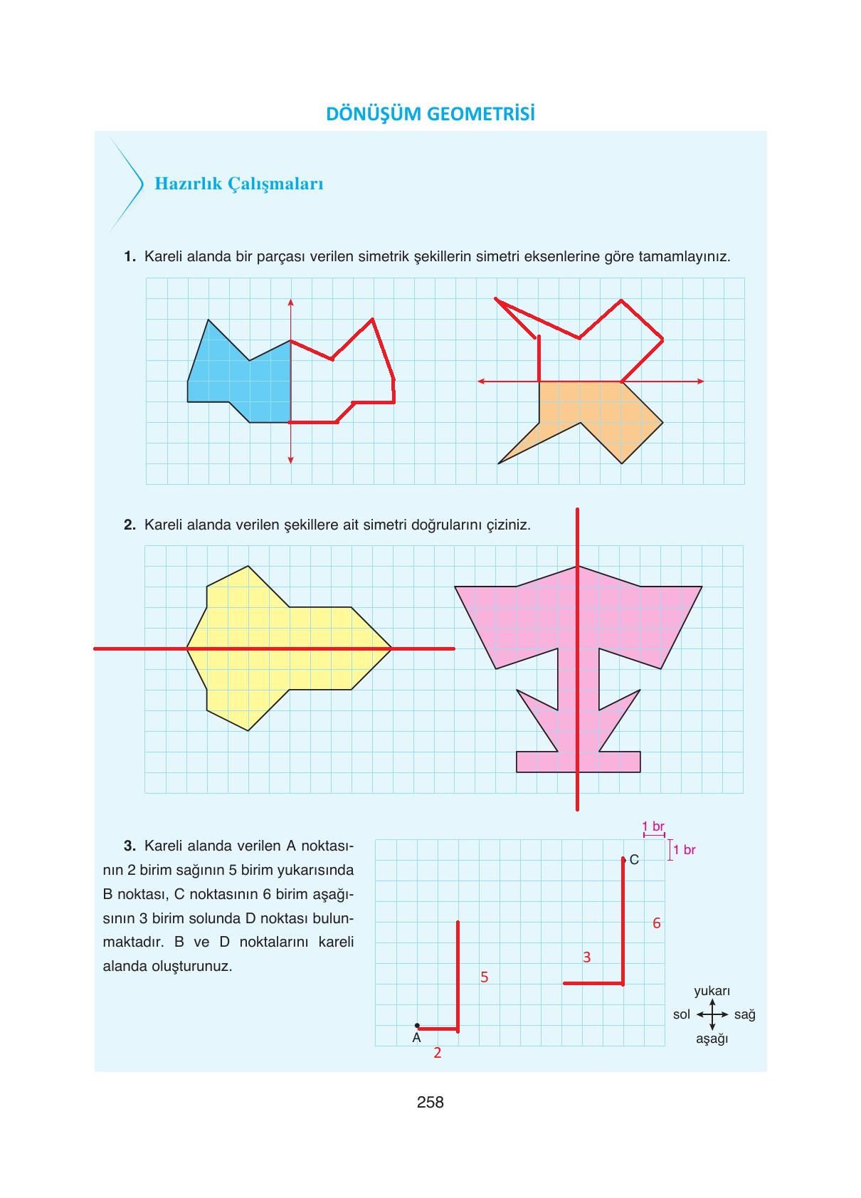 8. Sınıf Ada Yayıncılık Matematik Ders Kitabı Sayfa 258 Cevapları