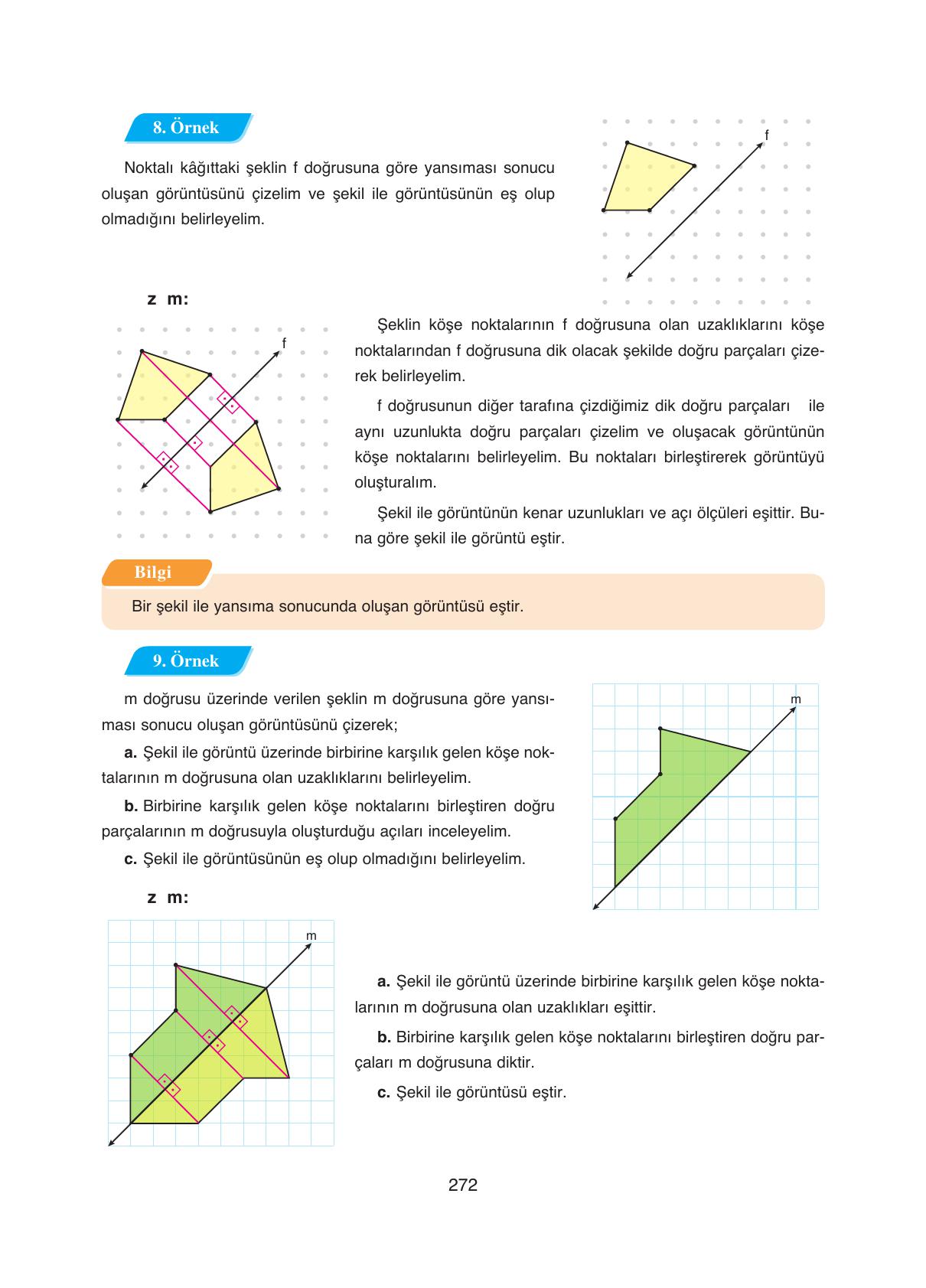 8. Sınıf Ada Yayıncılık Matematik Ders Kitabı Sayfa 272 Cevapları