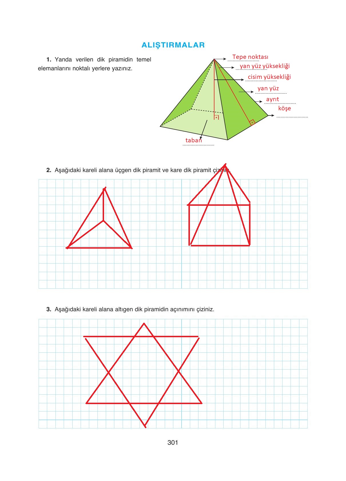 8. Sınıf Ada Yayıncılık Matematik Ders Kitabı Sayfa 301 Cevapları